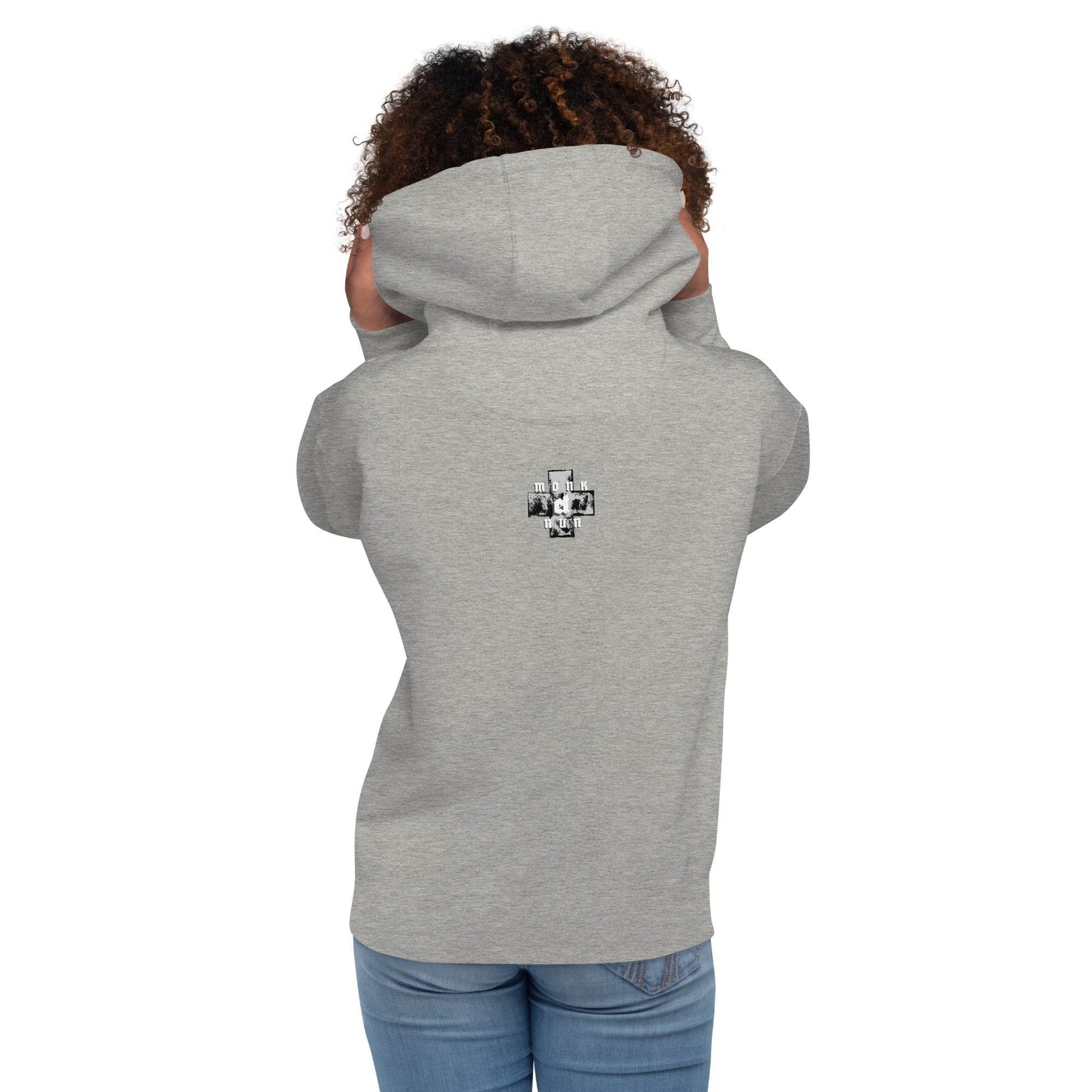 Unisex Premium 100% cotton Hoodie Always think positive - Monk&Nun UnisexClothing