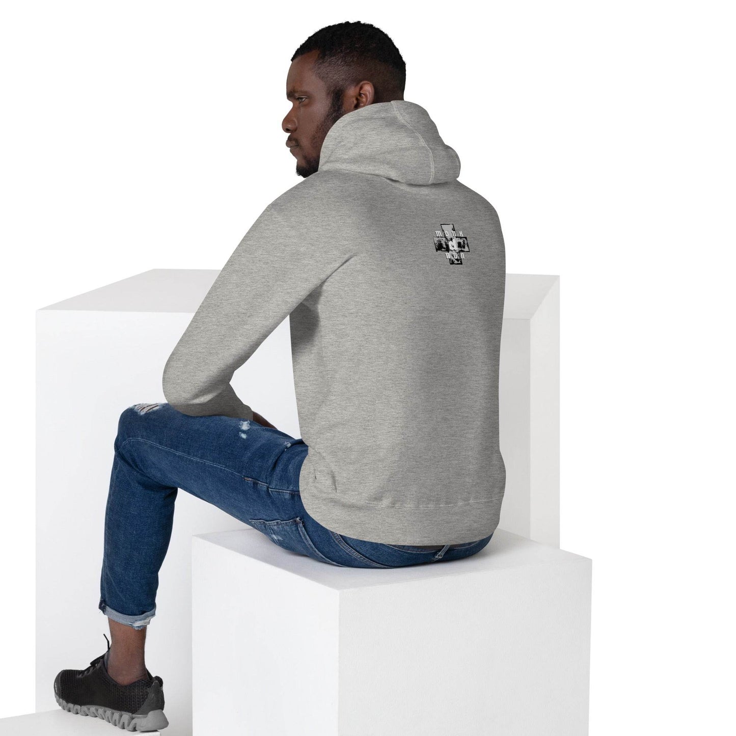Unisex Premium 100% cotton Hoodie Always think positive - Monk&Nun UnisexClothing