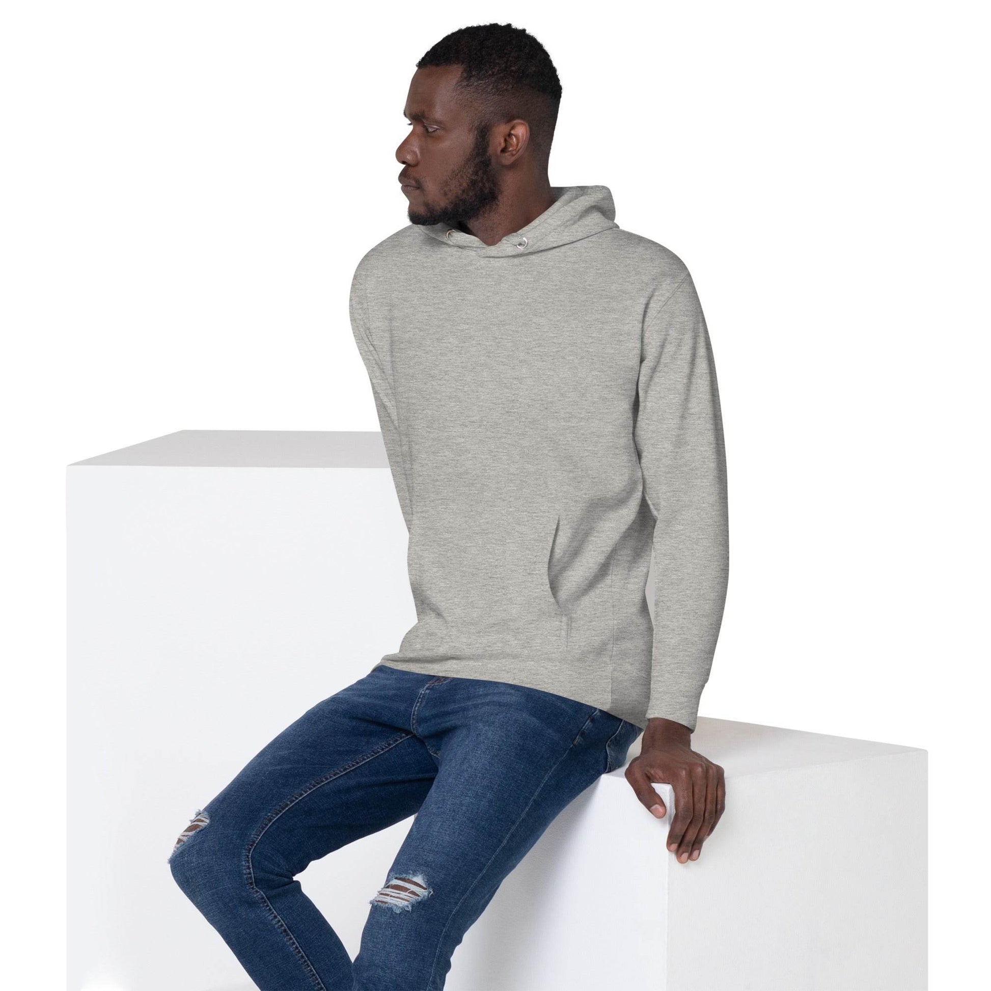 Unisex Premium 100% cotton Hoodie Always think positive - Monk&Nun UnisexClothing