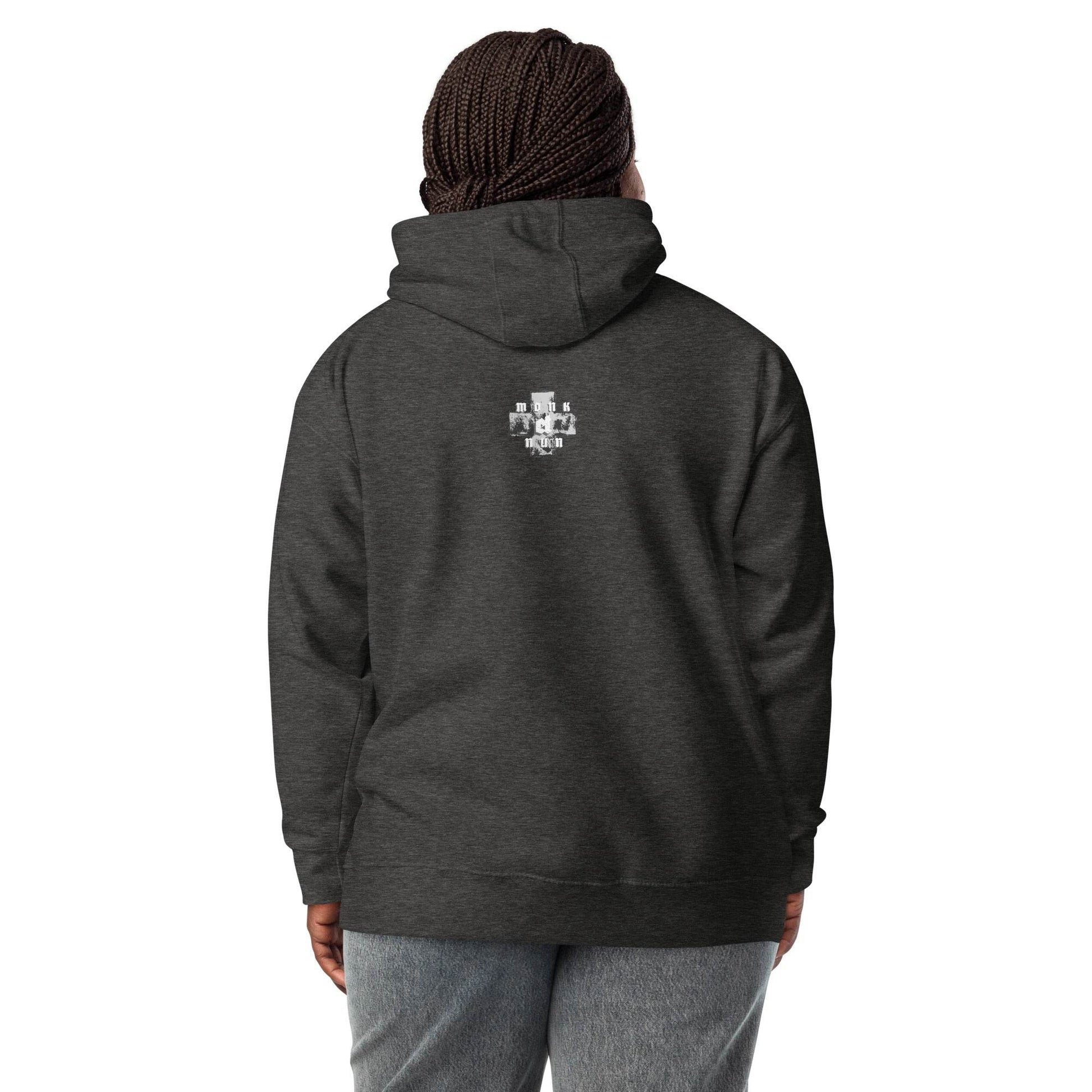 Unisex Premium 100% cotton Hoodie Always think positive - Monk&Nun UnisexClothing