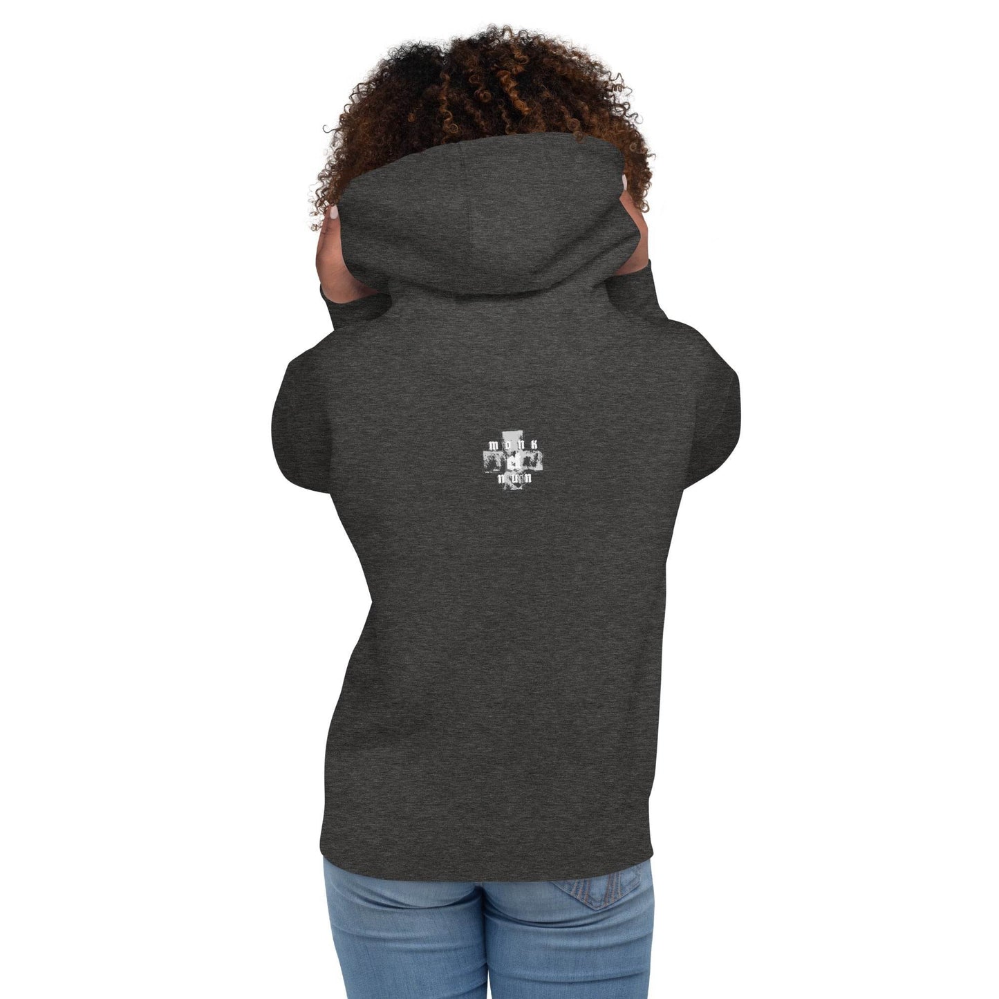 Unisex Premium 100% cotton Hoodie Always think positive - Monk&Nun UnisexClothing