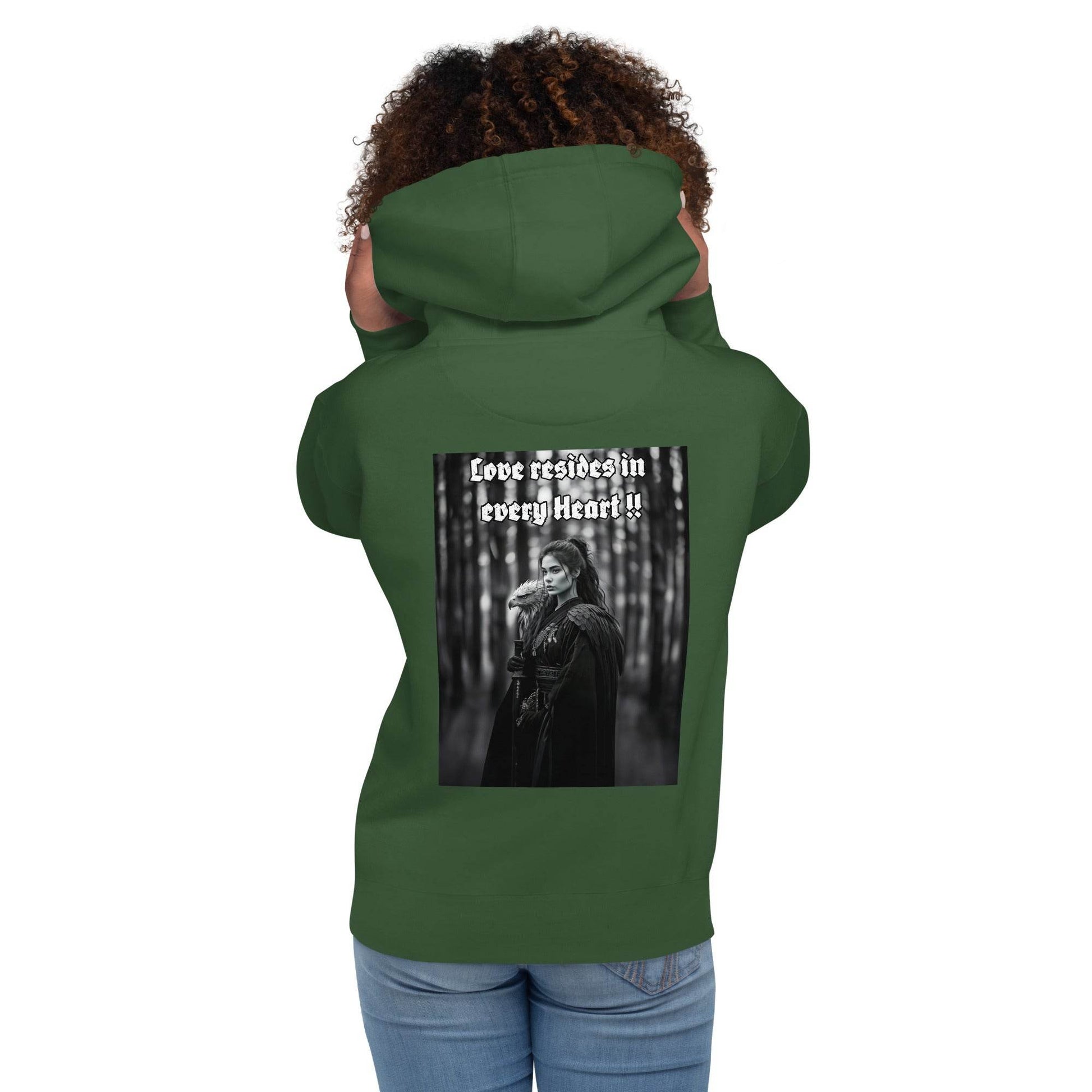 Unisex Premium 100% cotton Hoodie Design #1 - Monk&Nun UnisexClothing