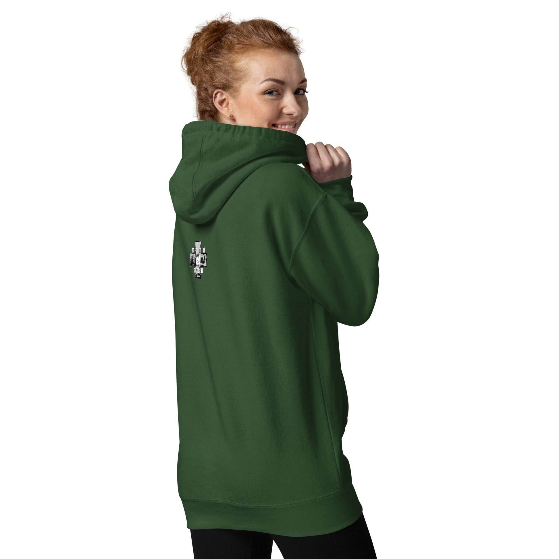 Unisex Premium 100% cotton Hoodie Always think positive - Monk&Nun UnisexClothing