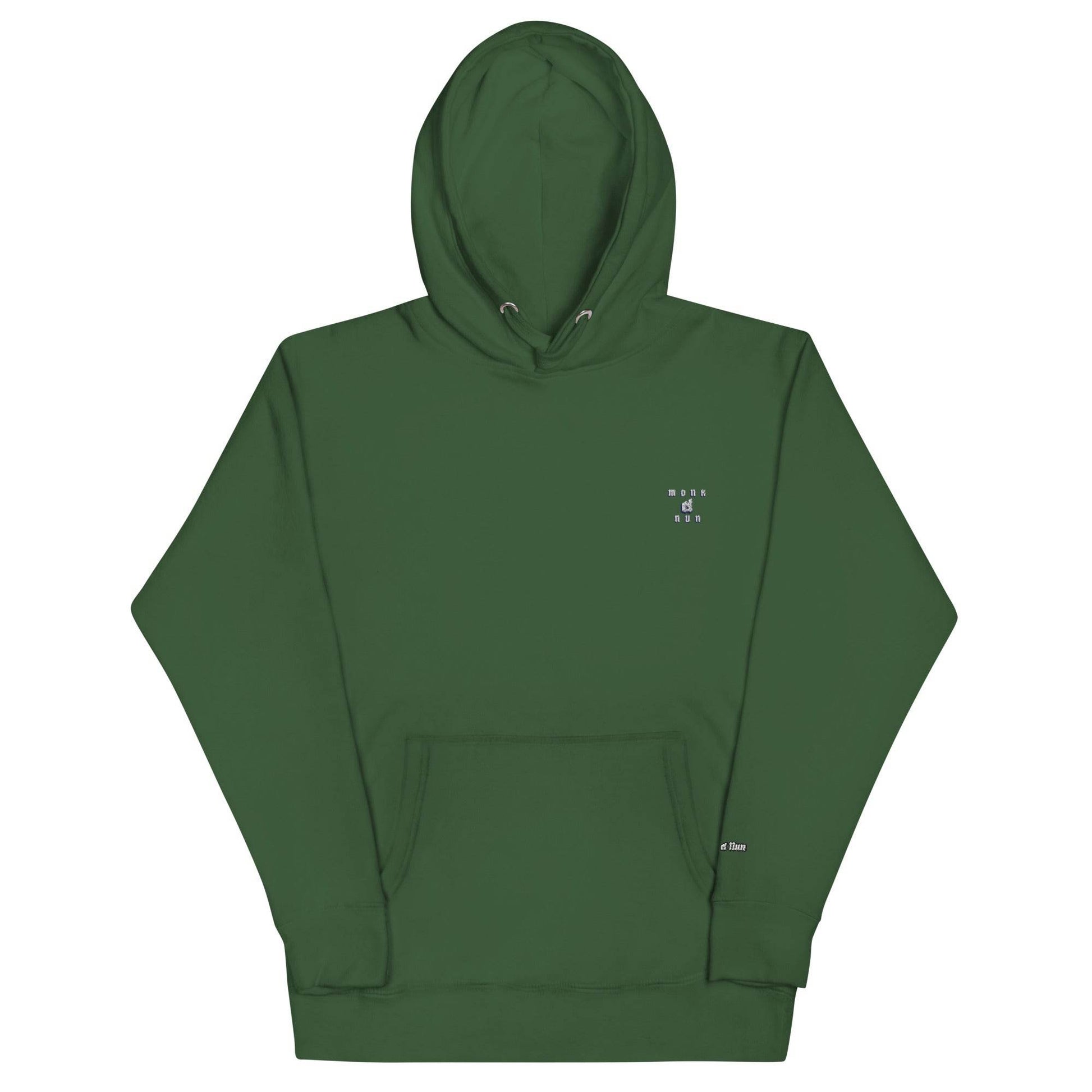 Unisex Premium 100% cotton Hoodie Always think positive - Monk&Nun UnisexClothing