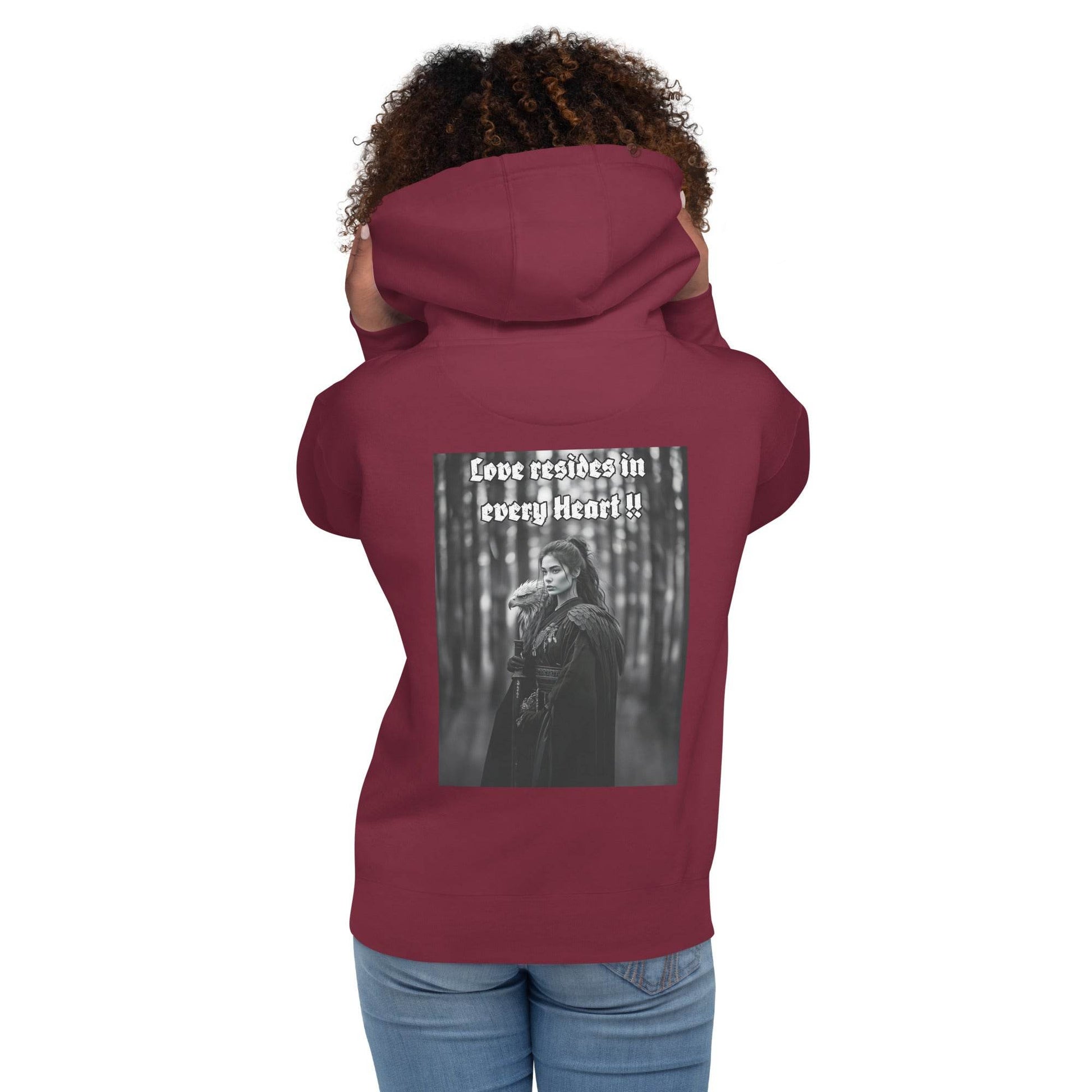 Unisex Premium 100% cotton Hoodie Design #1 - Monk&Nun UnisexClothing