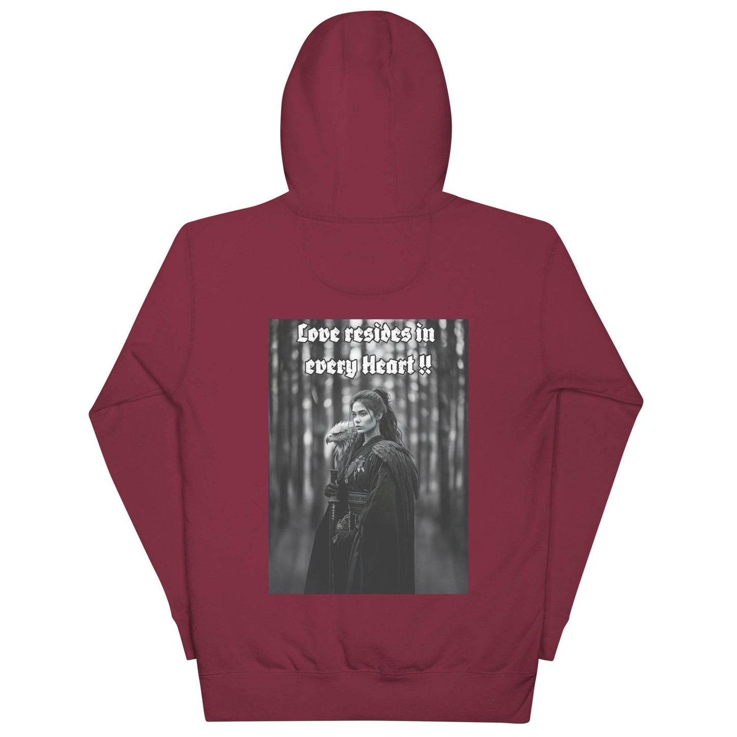 Unisex Premium 100% cotton Hoodie Design #1 - Monk&Nun UnisexClothing