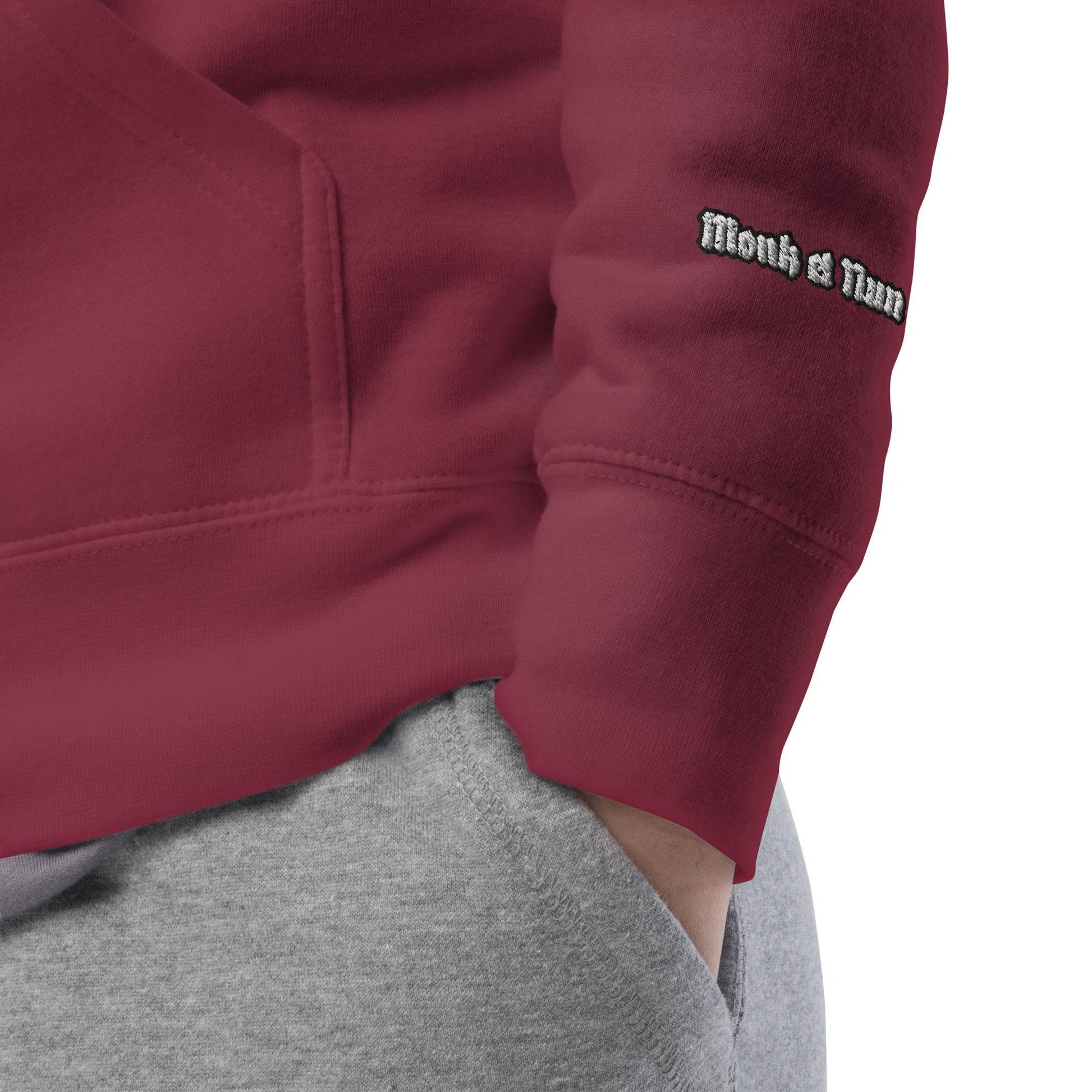 Unisex Premium 100%cotton Hoodie Free Soul - Monk&Nun UnisexClothing
