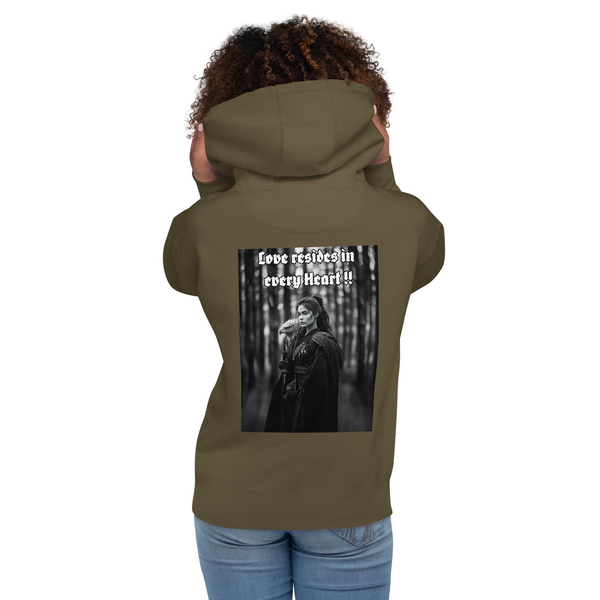 Unisex Premium 100% cotton Hoodie Design #1 - Monk&Nun UnisexClothing