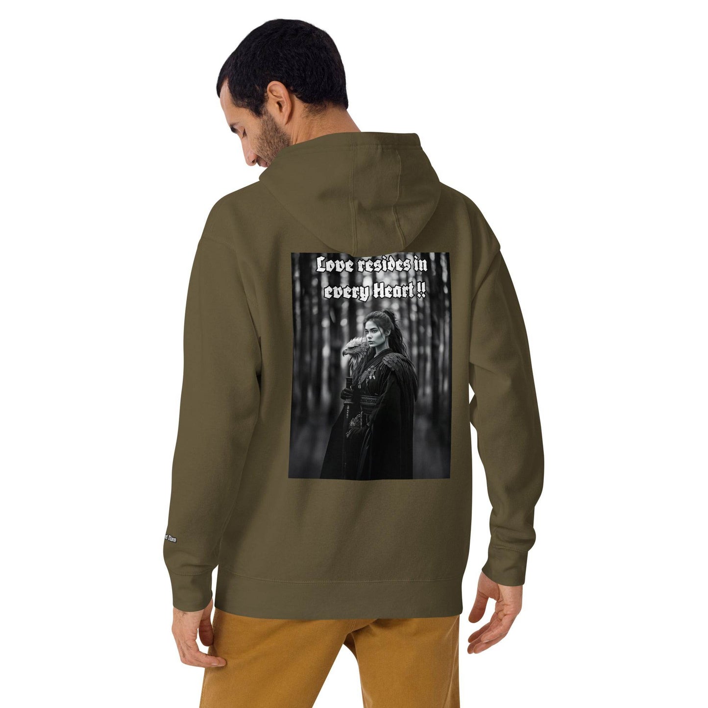 Unisex Premium 100% cotton Hoodie Design #1 - Monk&Nun UnisexClothing