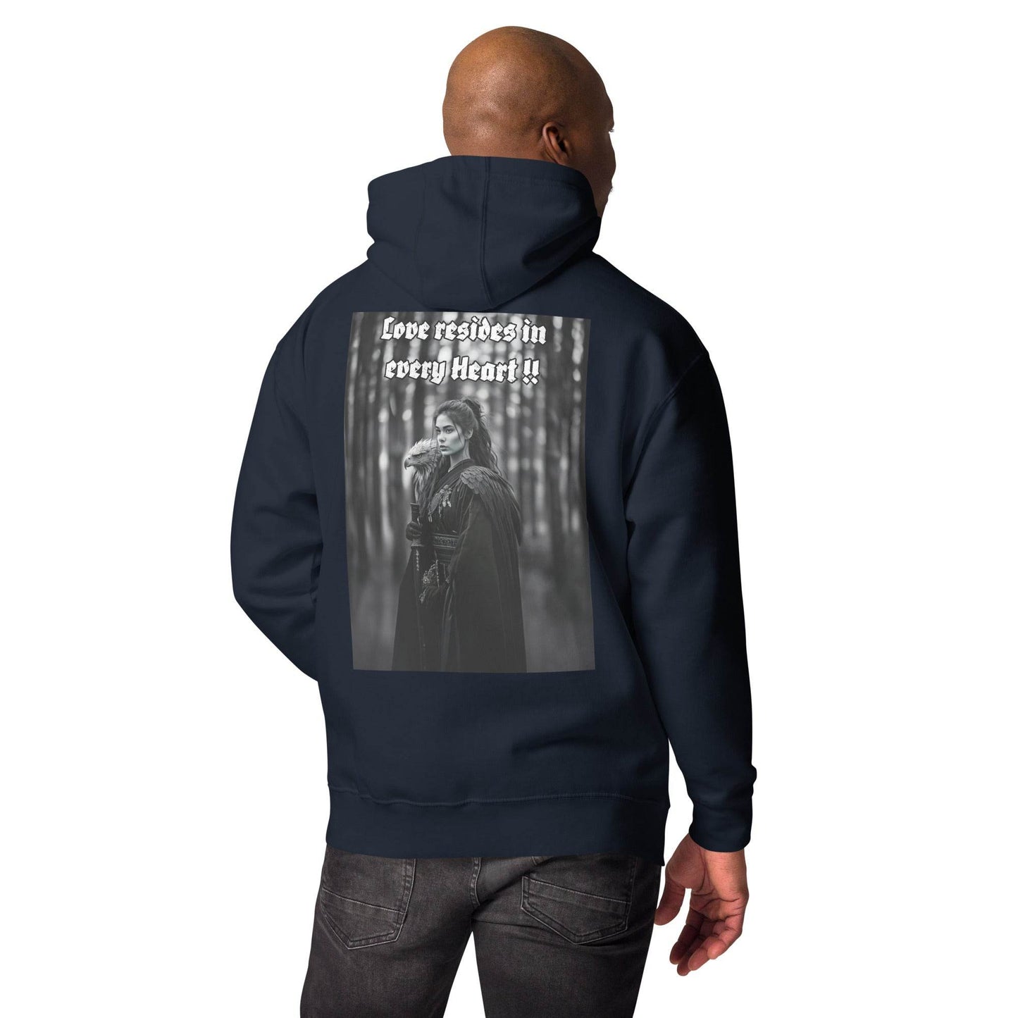 Unisex Premium 100% cotton Hoodie Design #1 - Monk&Nun UnisexClothing