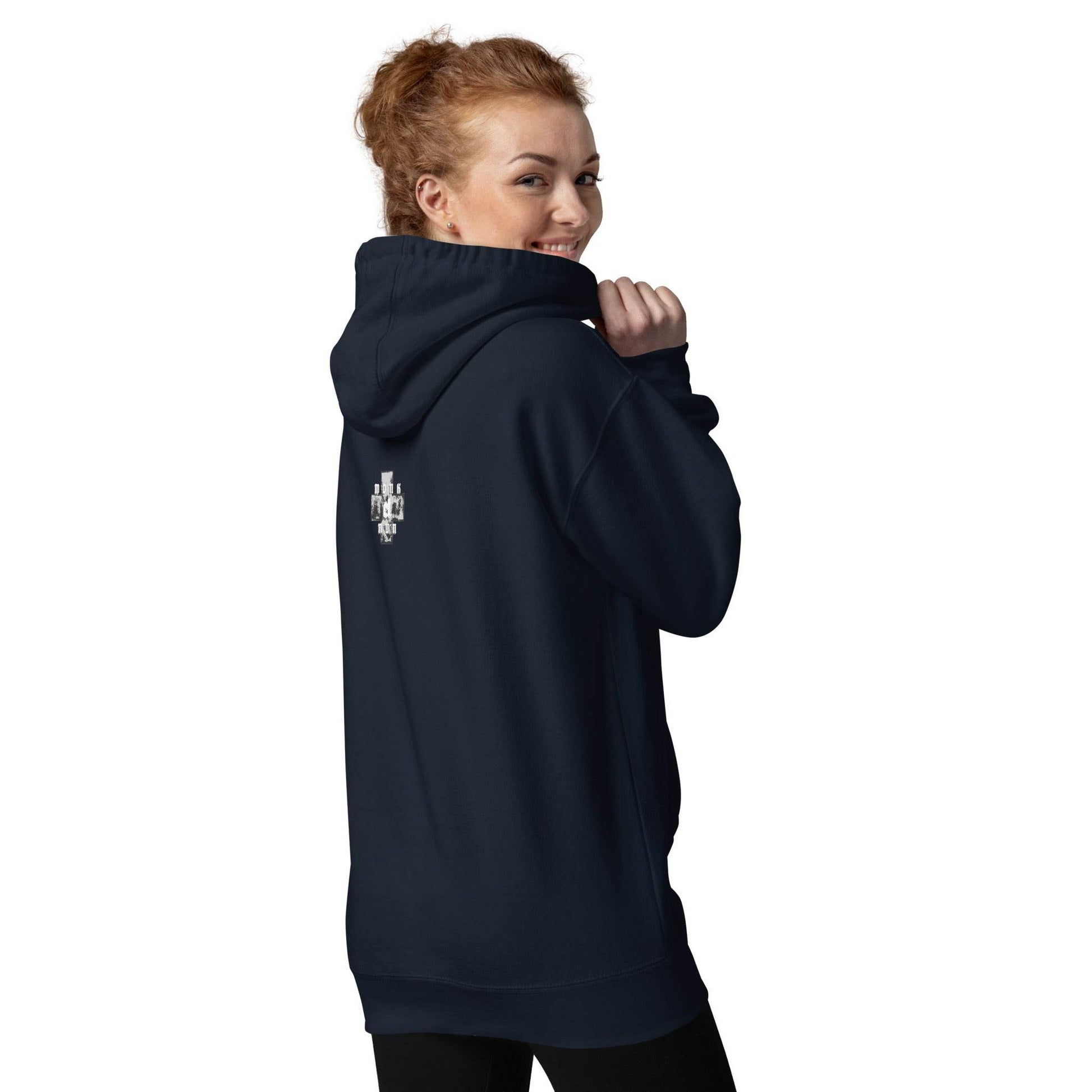 Unisex Premium 100% cotton Hoodie Always think positive - Monk&Nun UnisexClothing