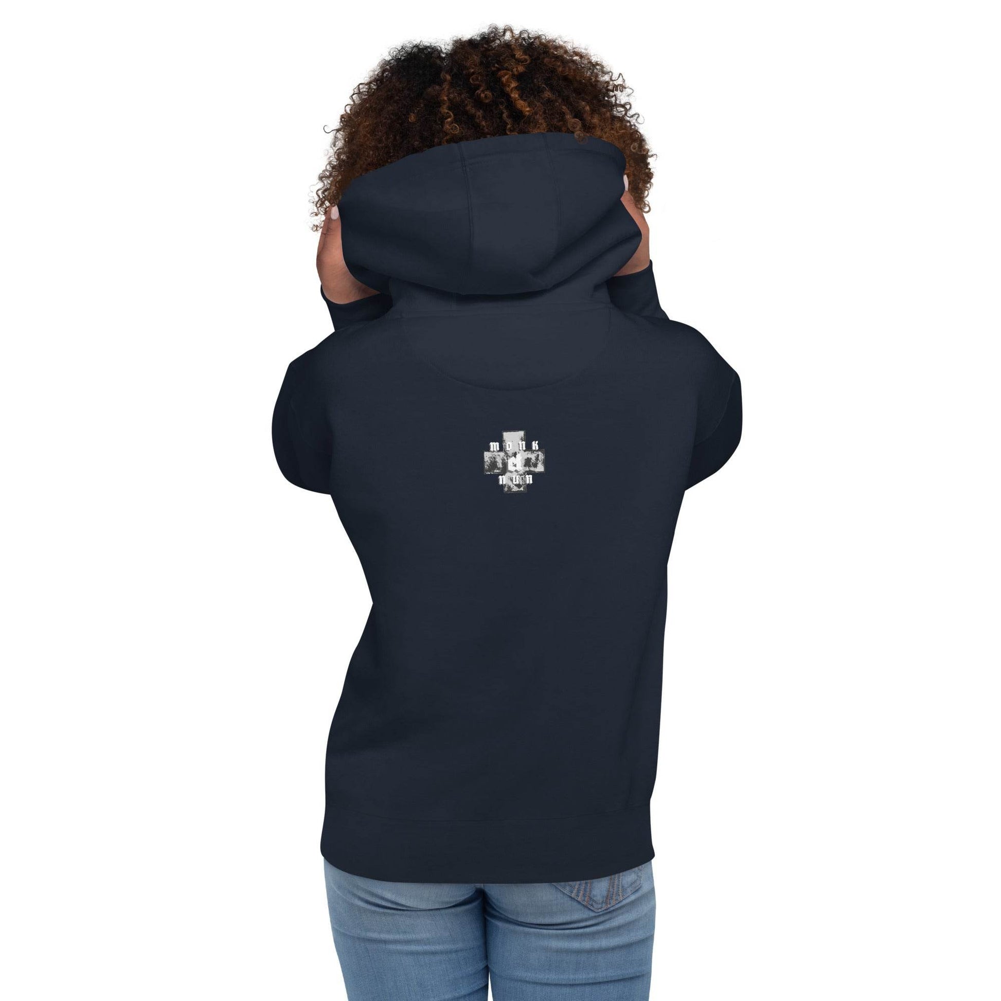 Unisex Premium 100% cotton Hoodie Always think positive - Monk&Nun UnisexClothing