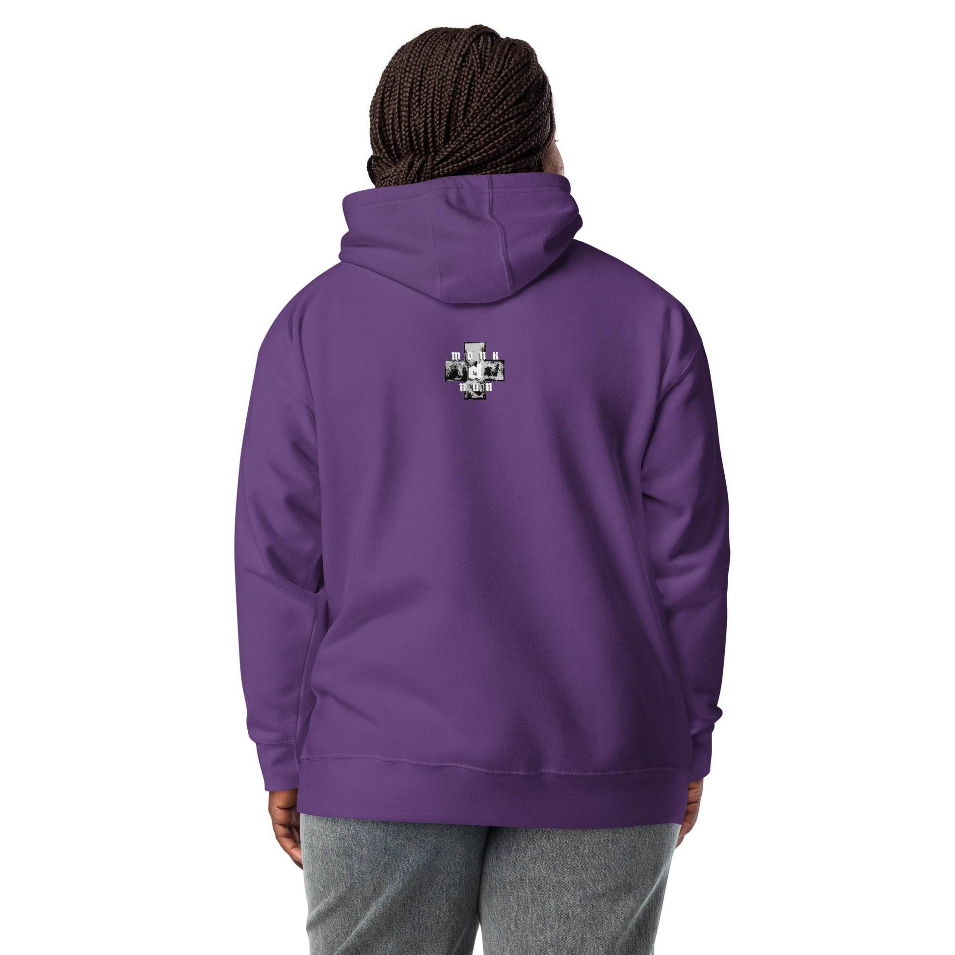 Unisex Premium 100% cotton Hoodie Always think positive - Monk&Nun UnisexClothing
