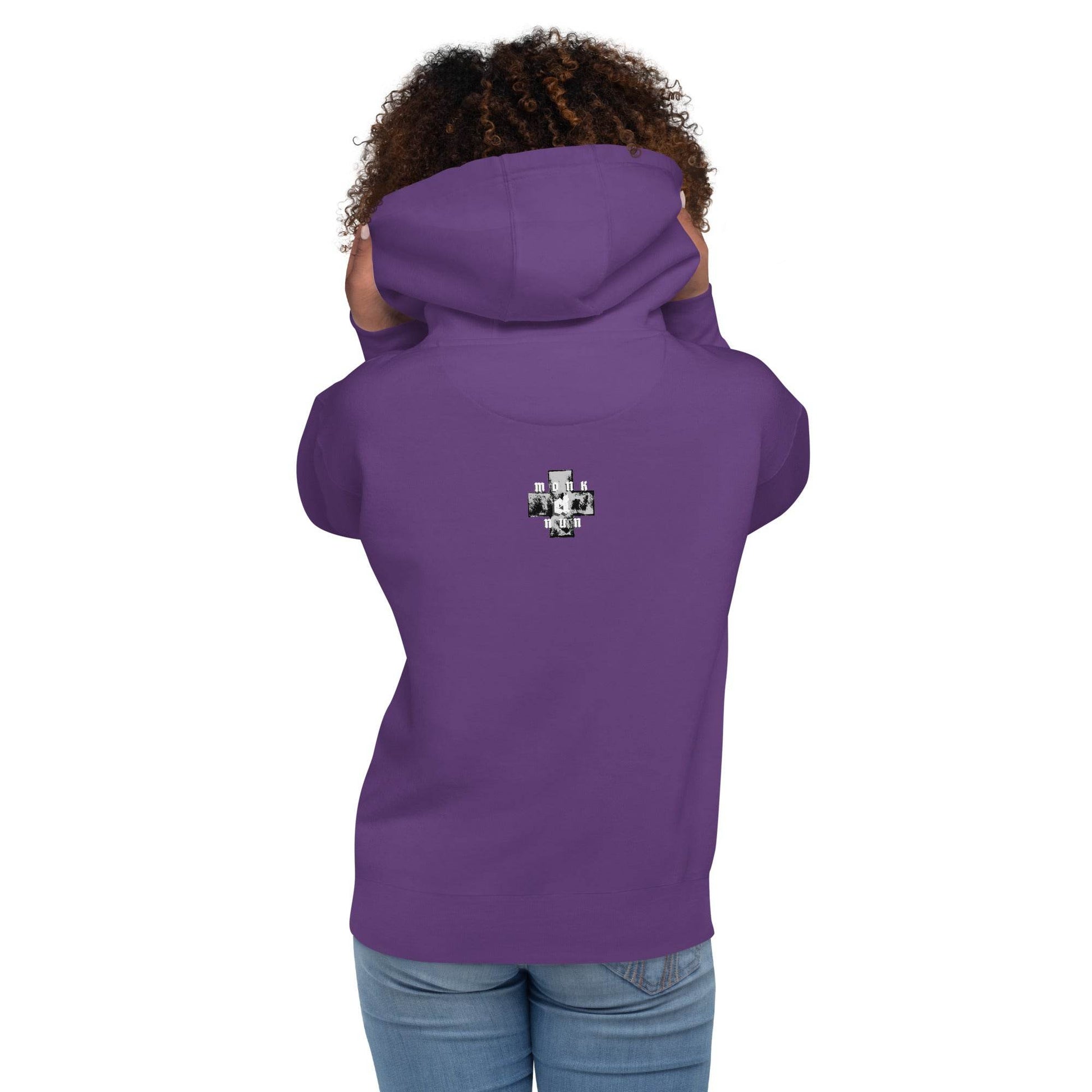 Unisex Premium 100% cotton Hoodie Always think positive - Monk&Nun UnisexClothing