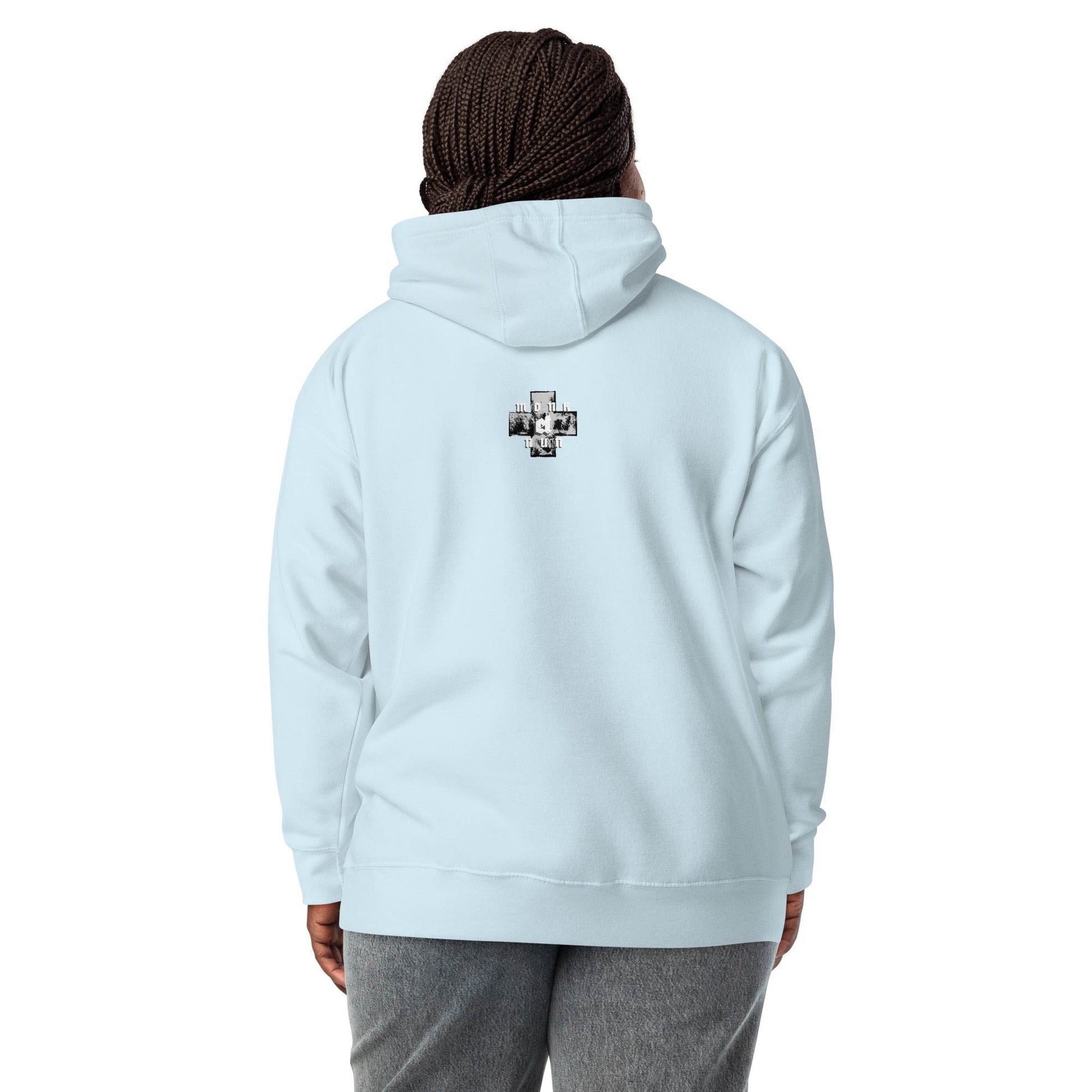 Unisex Premium 100% cotton Hoodie Always think positive - Monk&Nun UnisexClothing