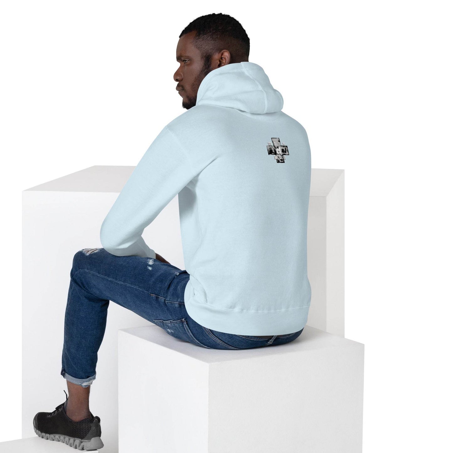 Unisex Premium 100% cotton Hoodie Always think positive - Monk&Nun UnisexClothing