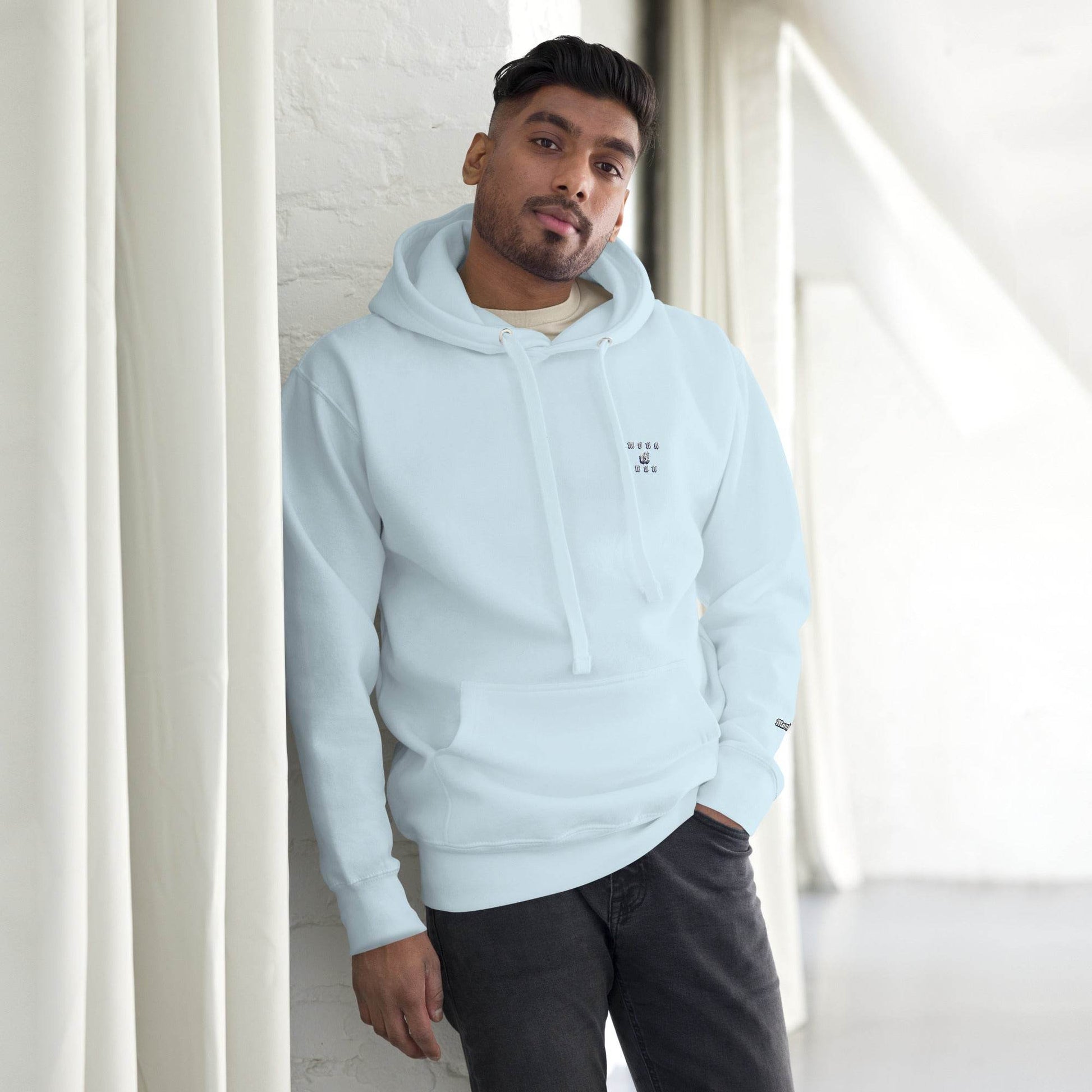 Unisex Premium 100% cotton Hoodie Always think positive - Monk&Nun UnisexClothing
