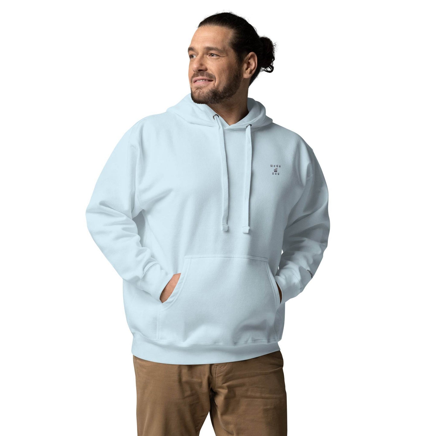 Unisex Premium 100% cotton Hoodie Always think positive - Monk&Nun UnisexClothing