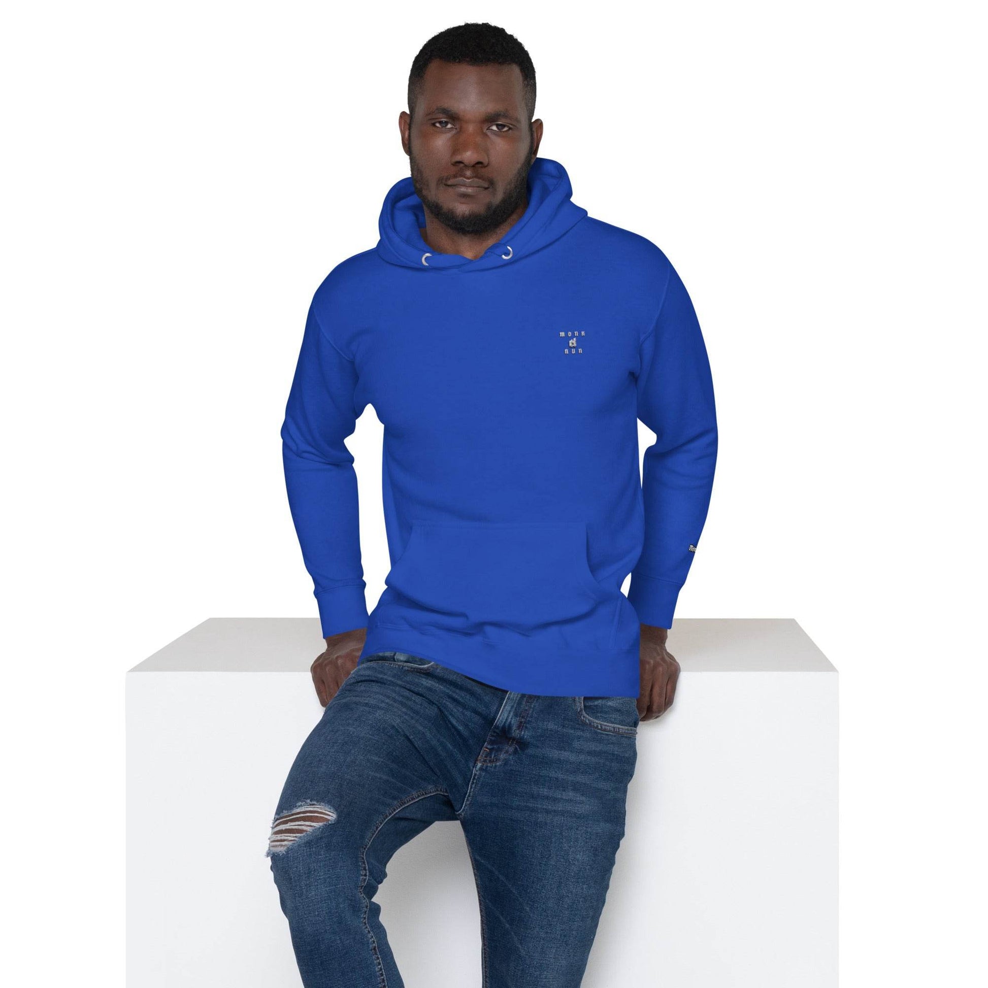Unisex Premium 100% cotton Hoodie Always think positive - Monk&Nun UnisexClothing