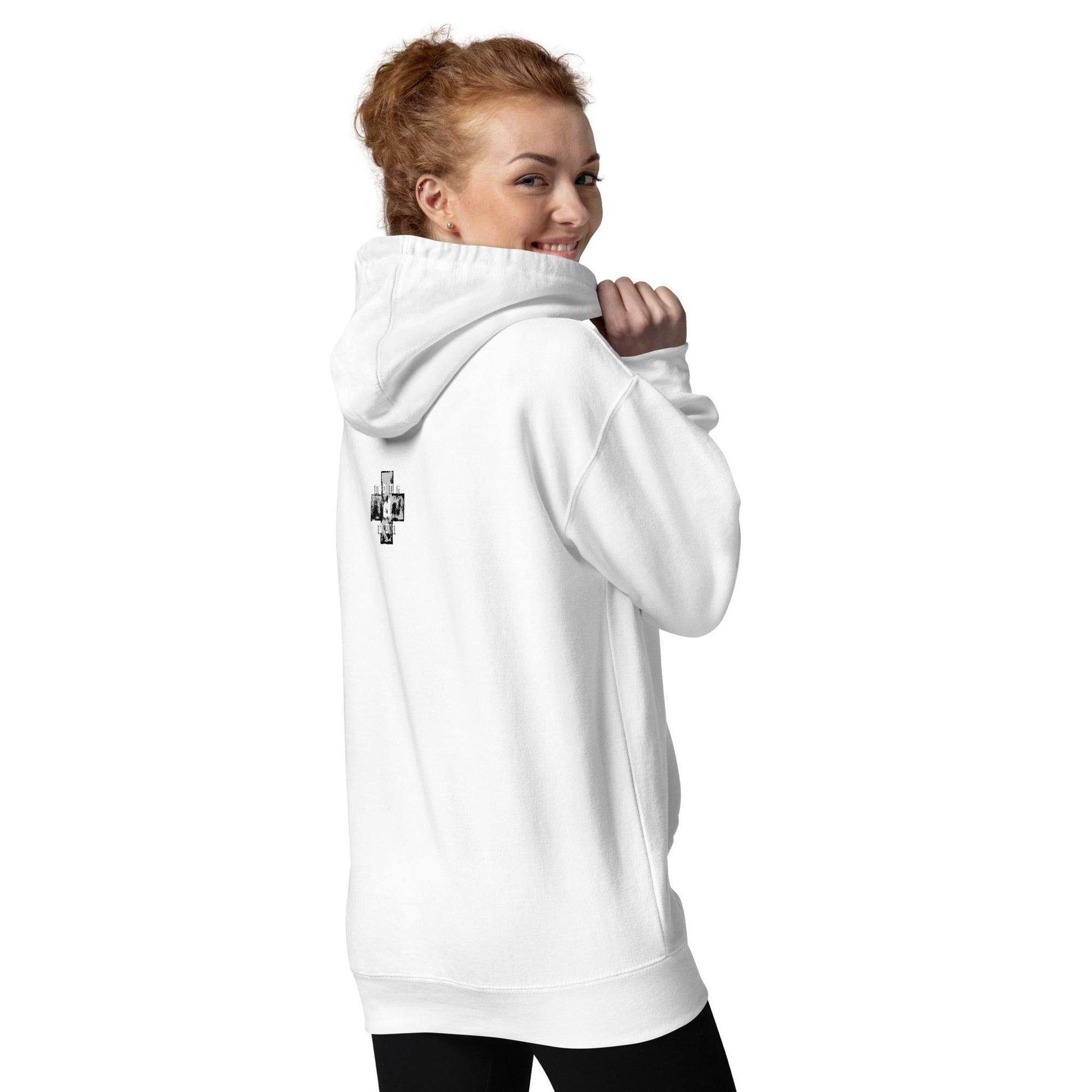 Unisex Premium 100% cotton Hoodie Always think positive - Monk&Nun UnisexClothing