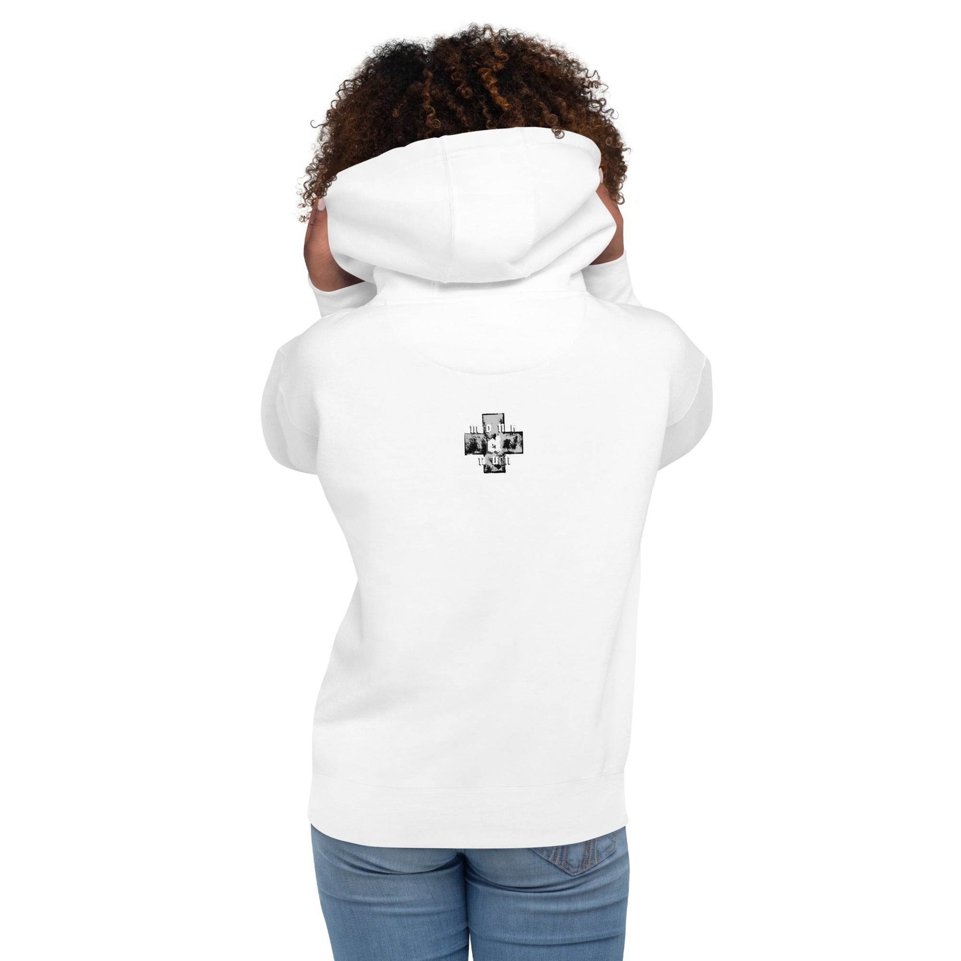 Unisex Premium 100% cotton Hoodie Always think positive - Monk&Nun UnisexClothing
