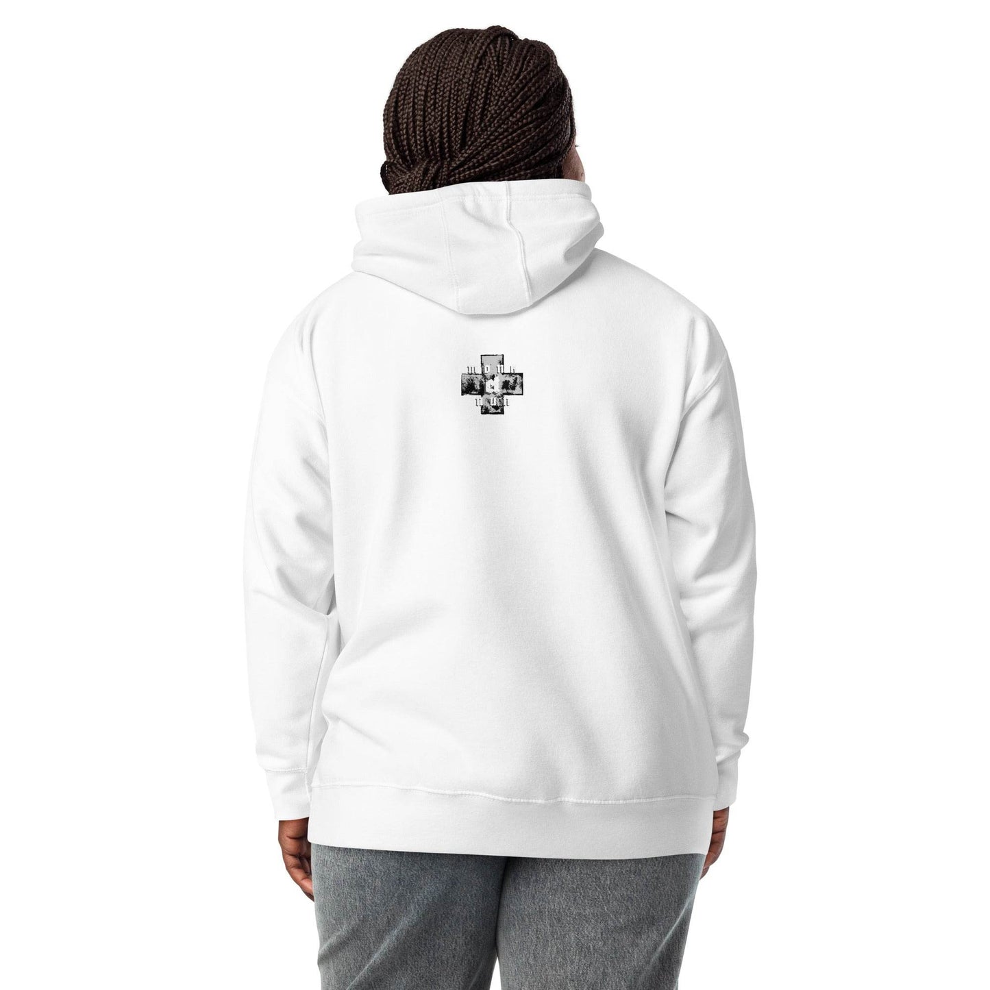Unisex Premium 100% cotton Hoodie Always think positive - Monk&Nun UnisexClothing
