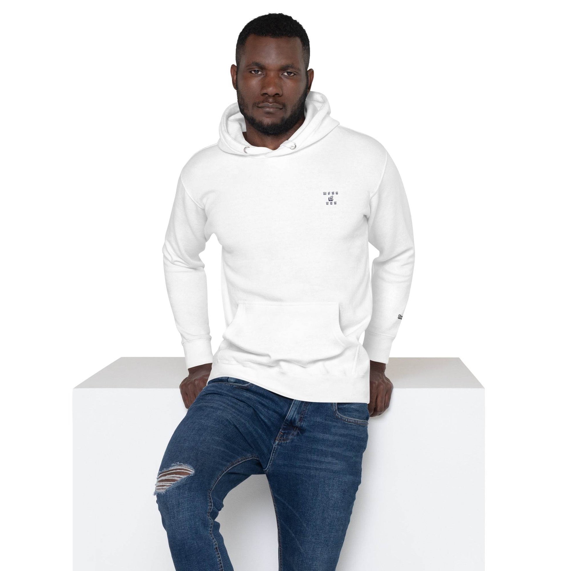 Unisex Premium 100% cotton Hoodie Always think positive - Monk&Nun UnisexClothing