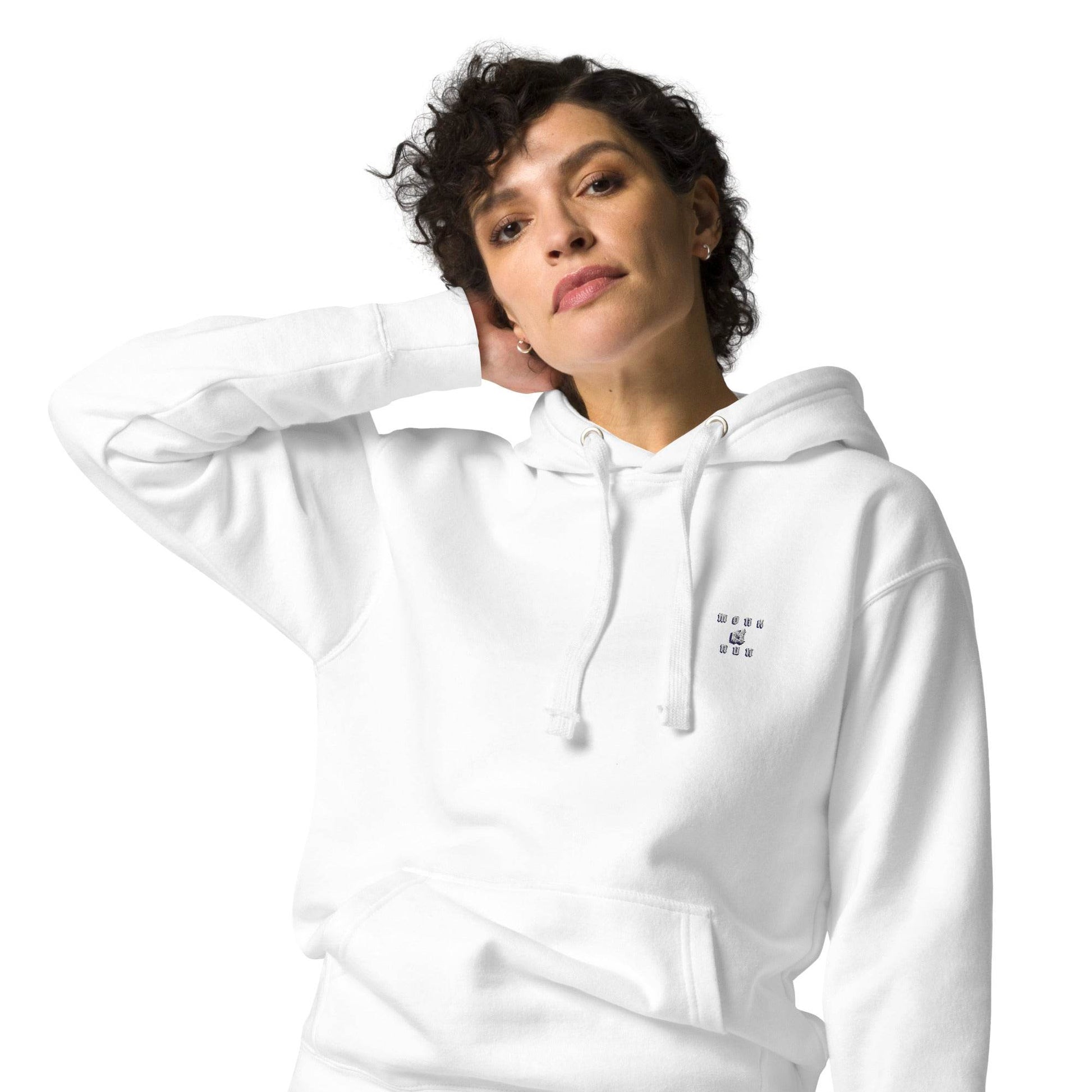 Unisex Premium 100% cotton Hoodie Always think positive - Monk&Nun UnisexClothing