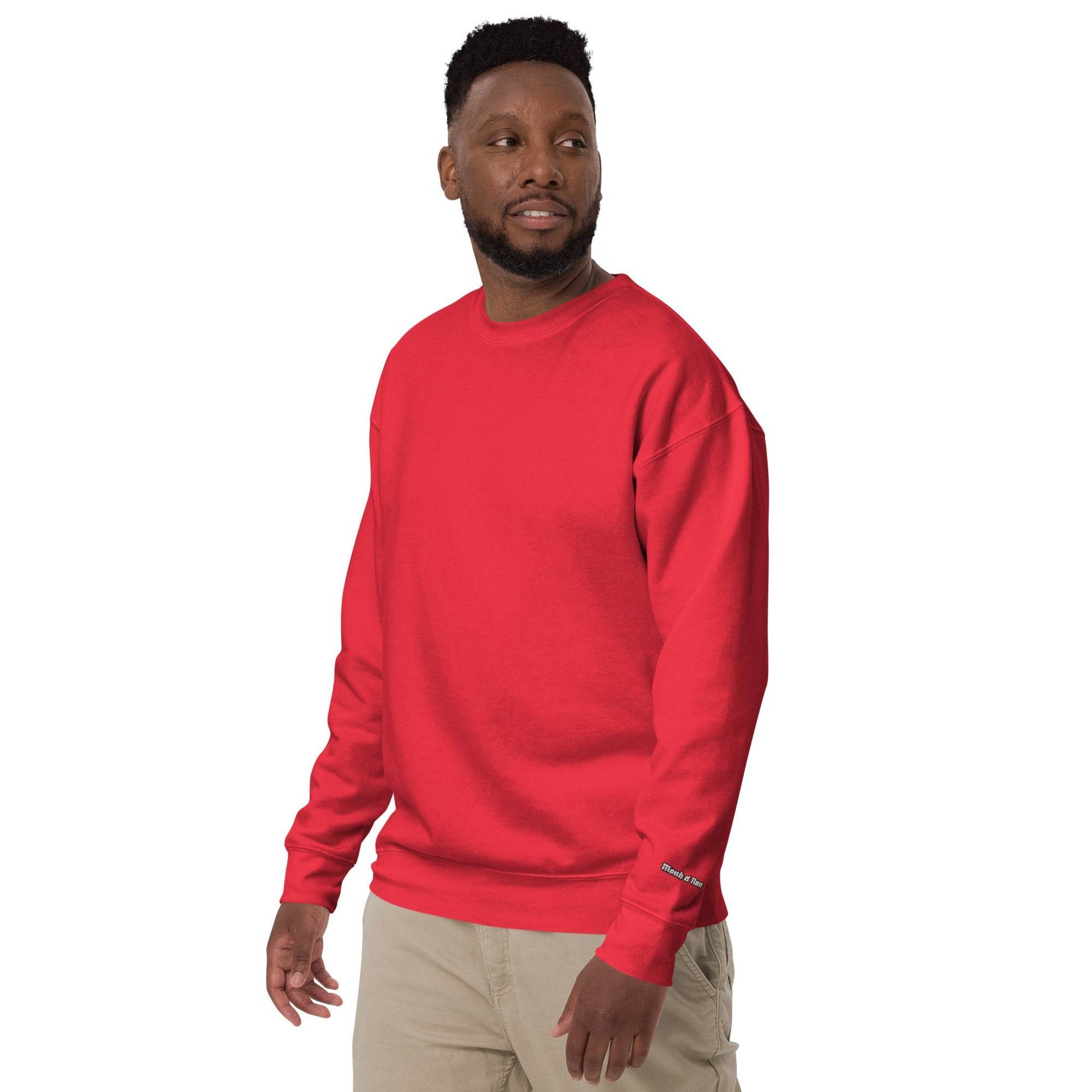 Unisex Premium 100%cotton Sweatshirt Free Soul - Monk&Nun UnisexClothing
