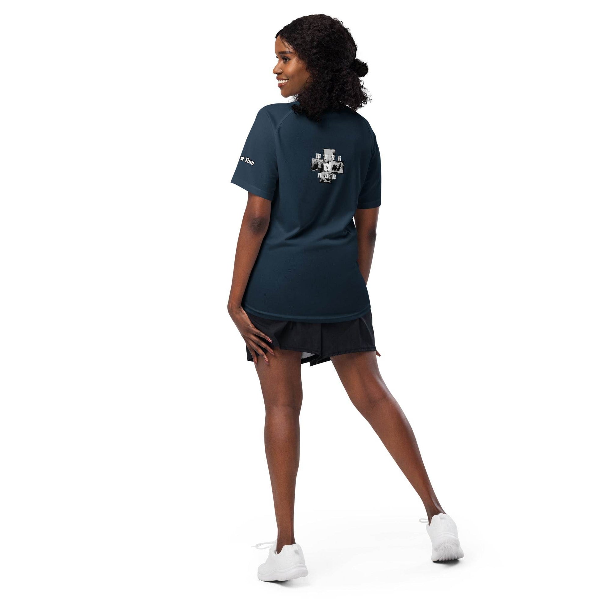 Unisex sports breathable jersey Shield - Monk&Nun UnisexClothing