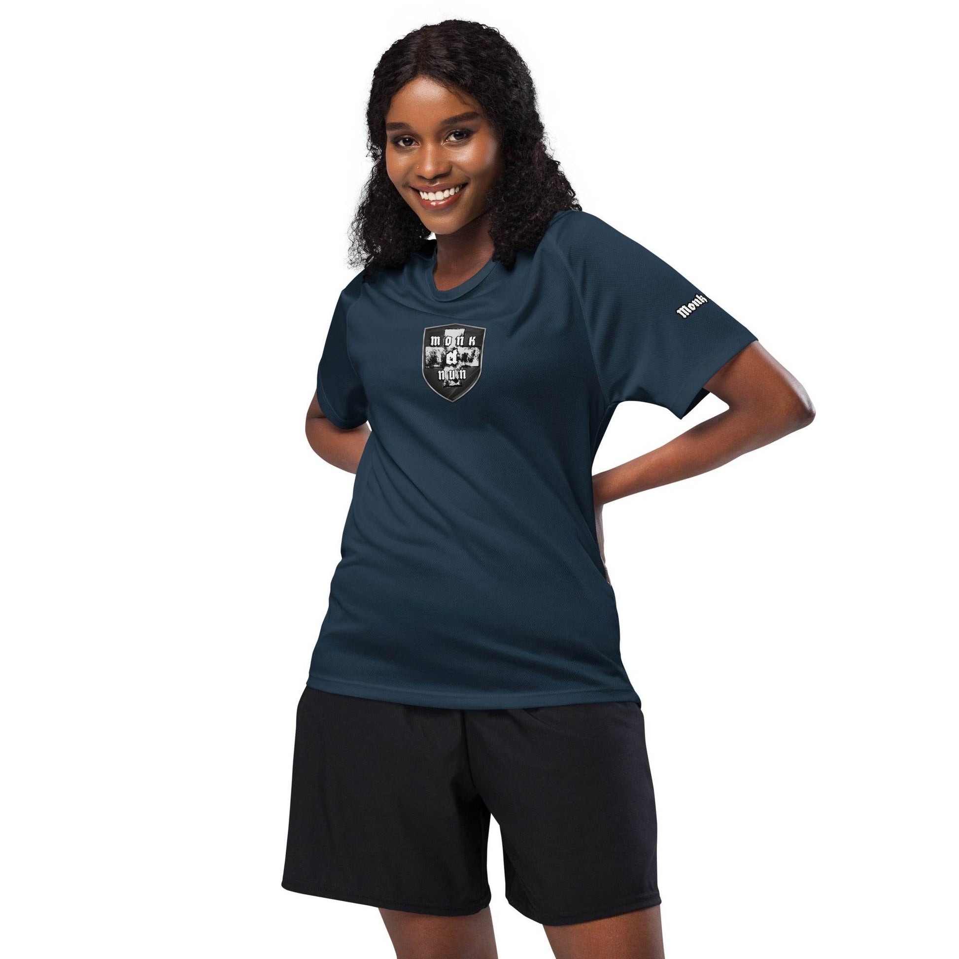Unisex sports breathable jersey Shield - Monk&Nun UnisexClothing