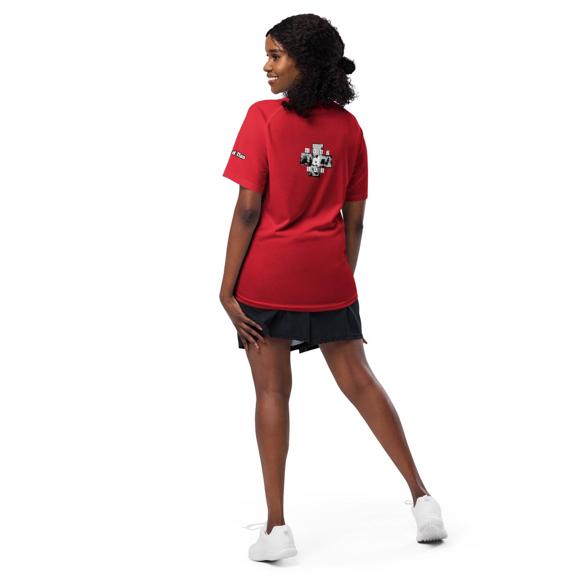 Unisex sports breathable jersey Shield - Monk&Nun UnisexClothing
