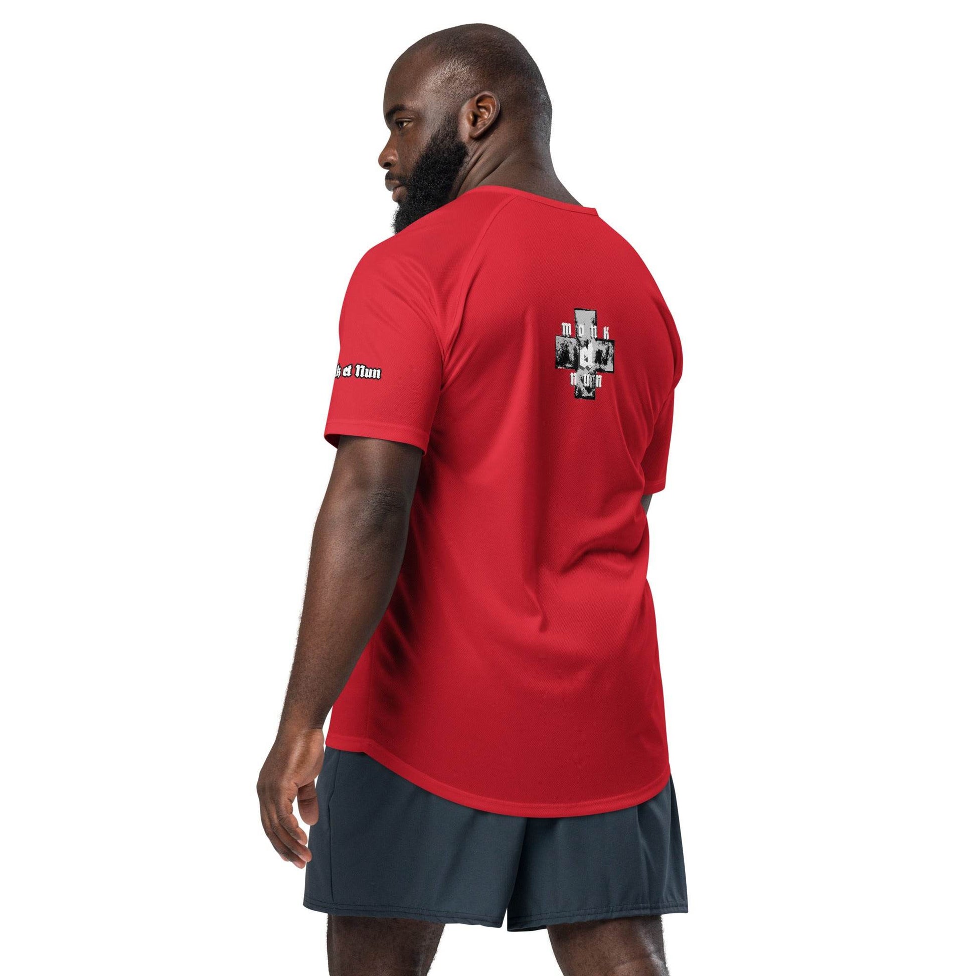 Unisex sports breathable jersey Shield - Monk&Nun UnisexClothing