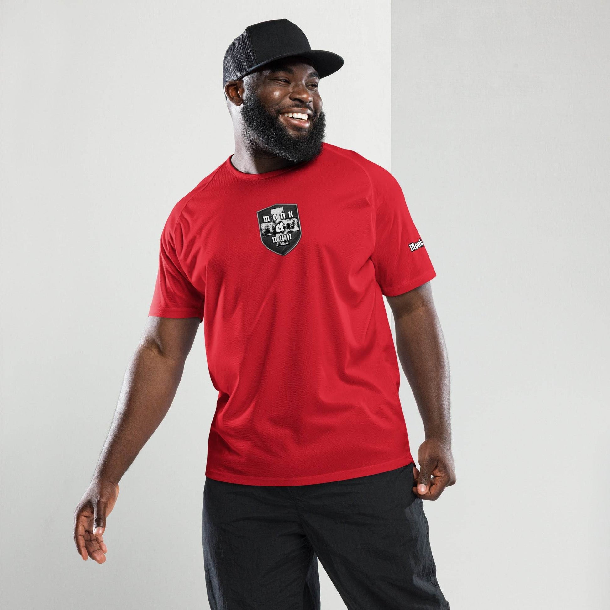 Unisex sports breathable jersey Shield - Monk&Nun UnisexClothing