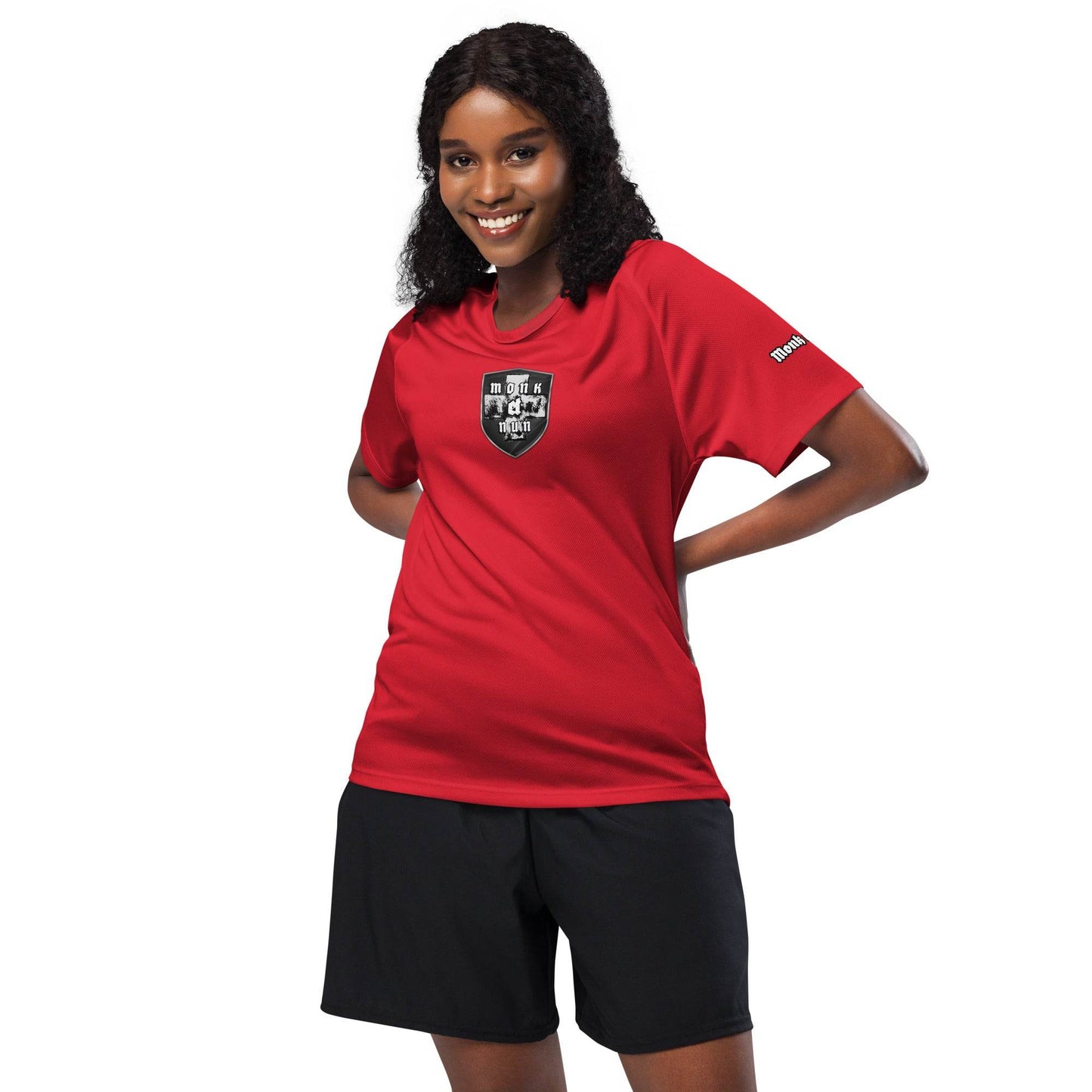 Unisex sports breathable jersey Shield - Monk&Nun UnisexClothing