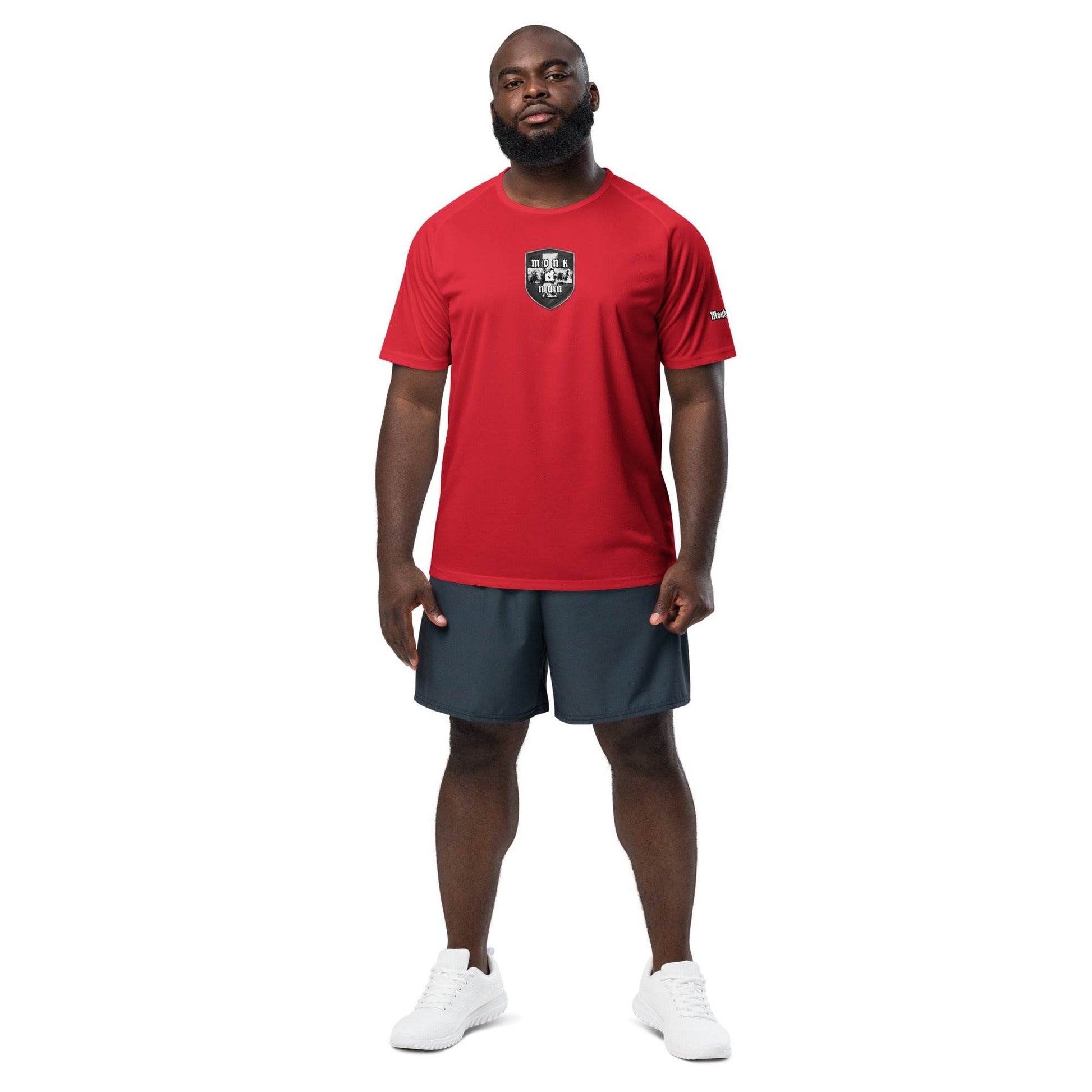 Unisex sports breathable jersey Shield - Monk&Nun UnisexClothing