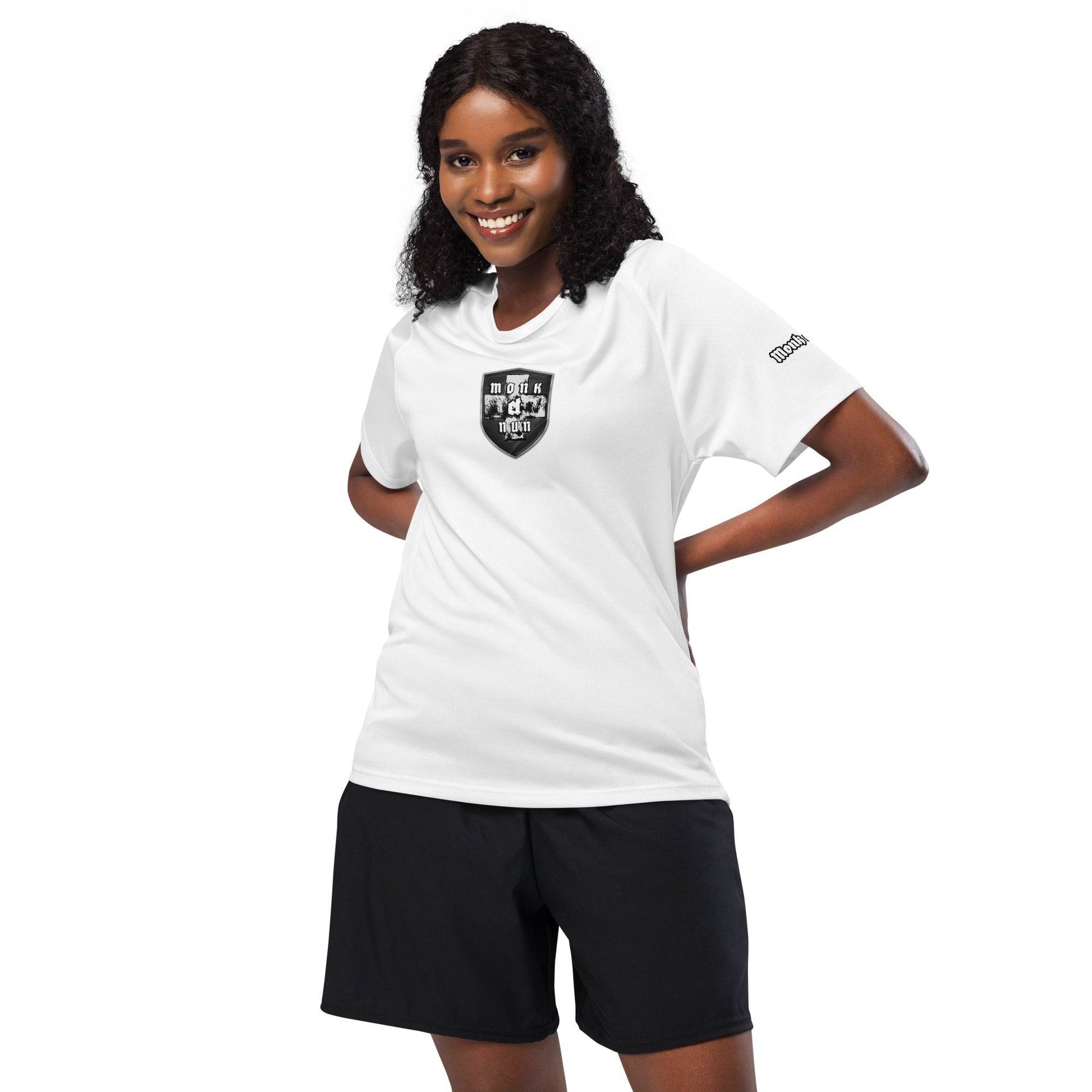 Unisex sports breathable jersey Shield - Monk&Nun UnisexClothing