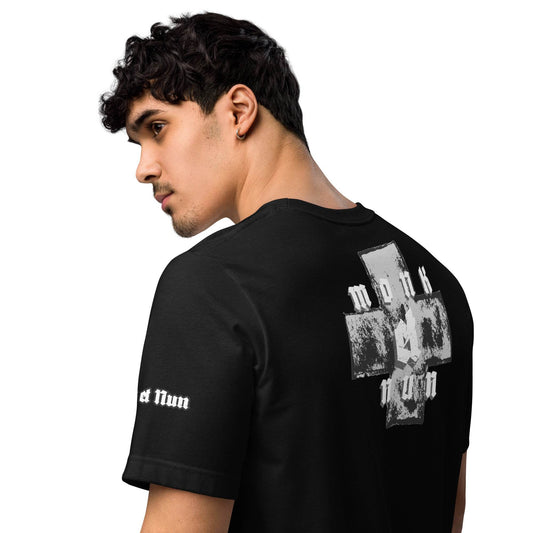 Unisex staple eco t-shirt Always think positive - Monk&Nun UnisexClothing