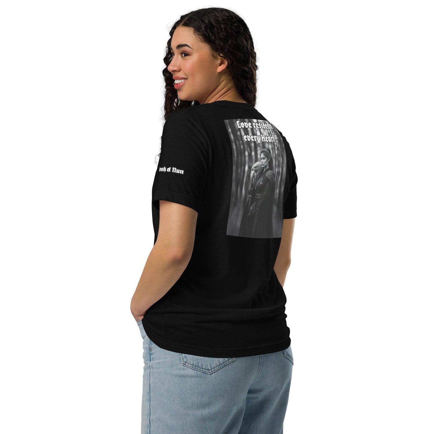 Unisex staple eco t-shirt Design #1 - Monk&Nun UnisexClothing