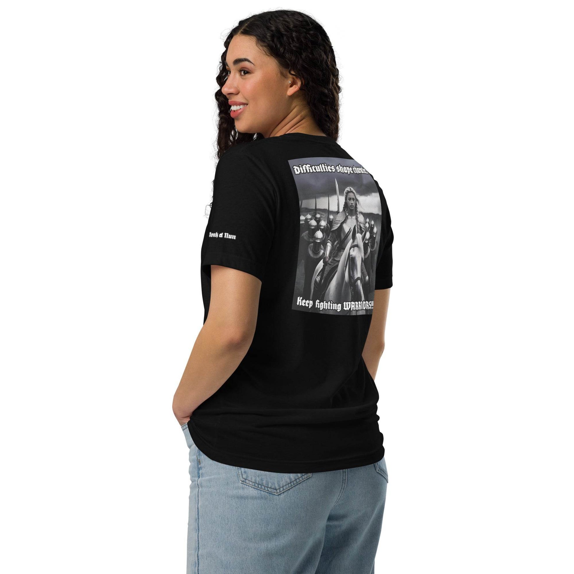 Unisex staple eco t-shirt Design #14 - Monk&Nun UnisexClothing