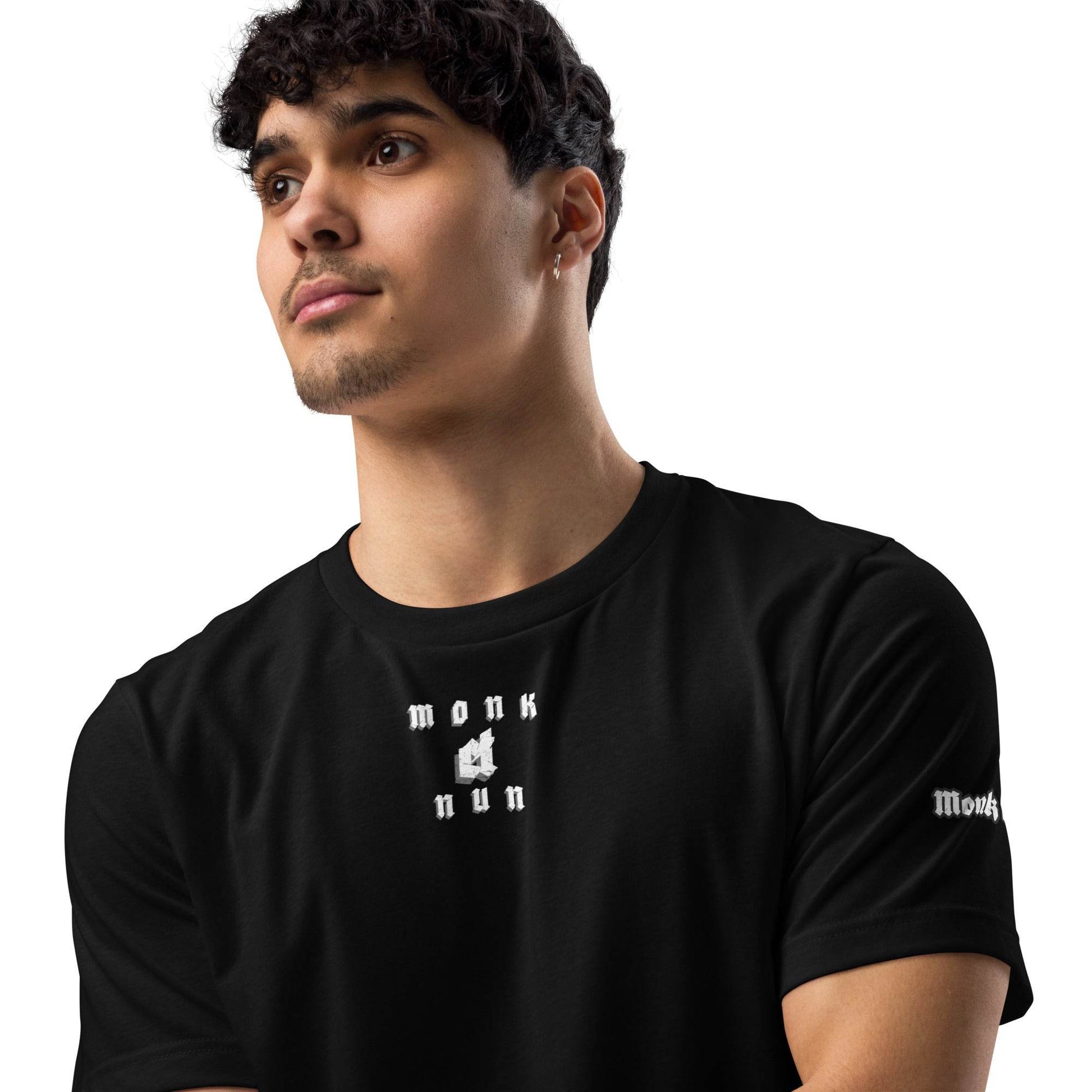Unisex staple eco t-shirt Always think positive - Monk&Nun UnisexClothing