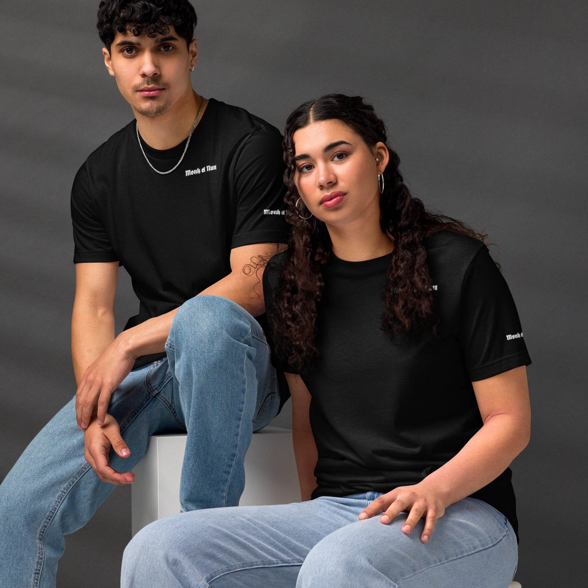 Unisex staple eco t-shirt Design #14 - Monk&Nun UnisexClothing