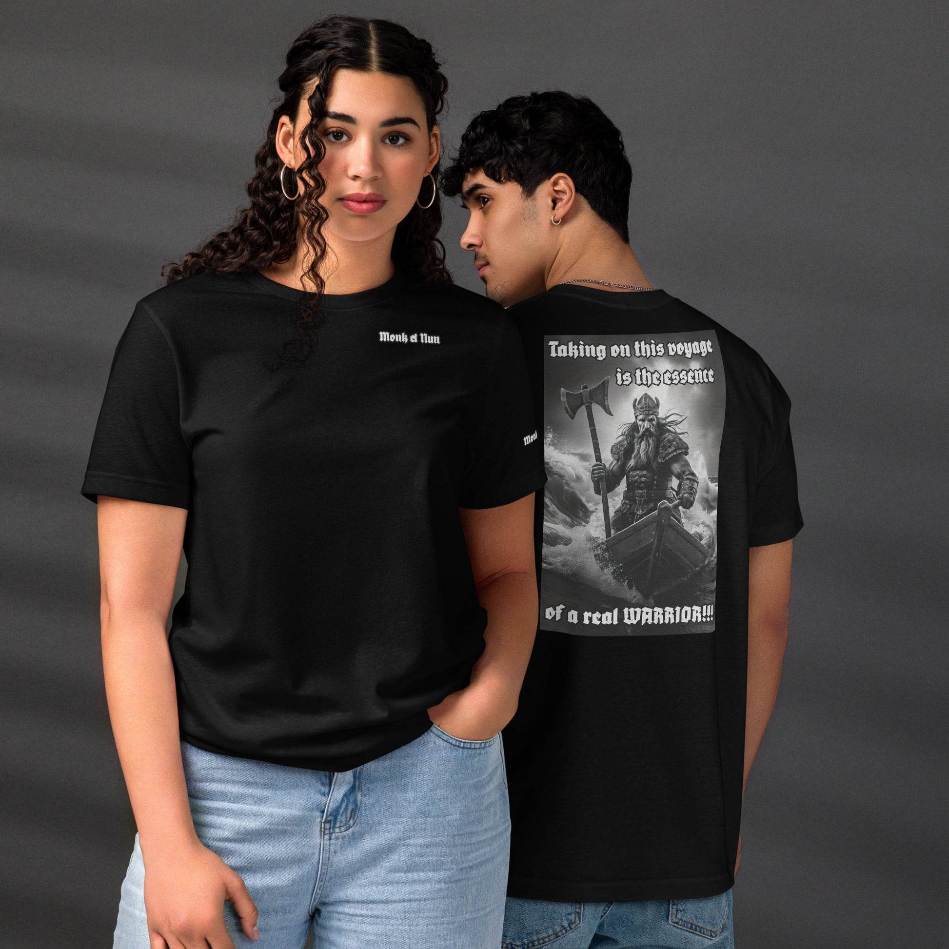Unisex staple eco t-shirt Design #12 - Monk&Nun UnisexClothing