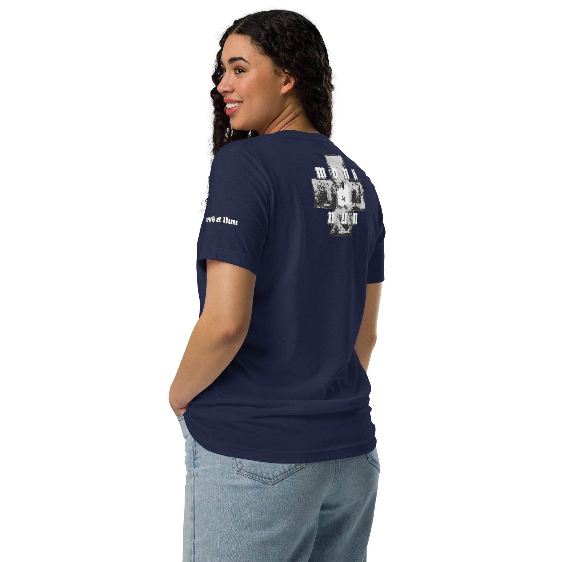 Unisex staple eco t-shirt Always think positive - Monk&Nun UnisexClothing