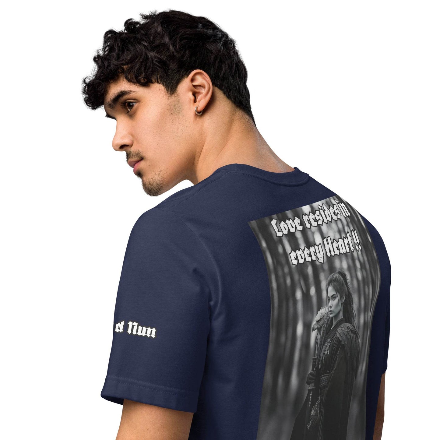 Unisex staple eco t-shirt Design #1 - Monk&Nun UnisexClothing