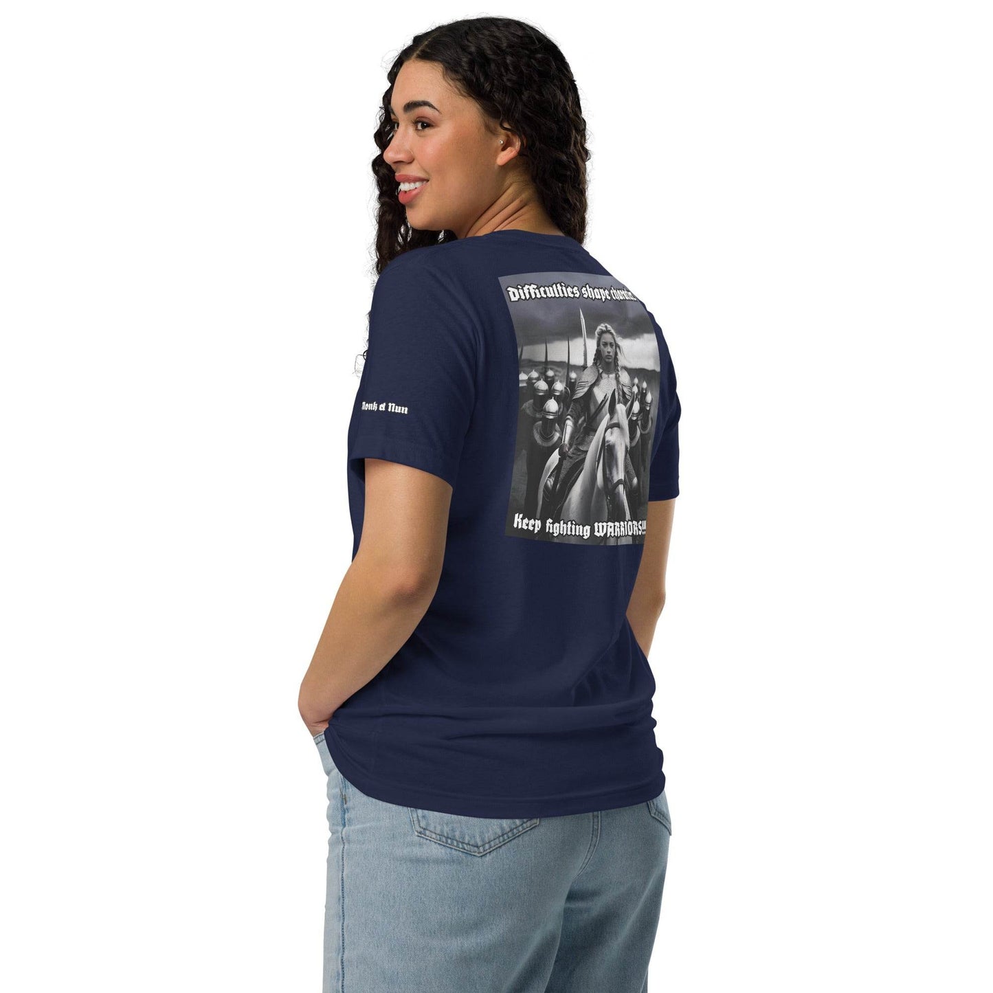 Unisex staple eco t-shirt Design #14 - Monk&Nun UnisexClothing