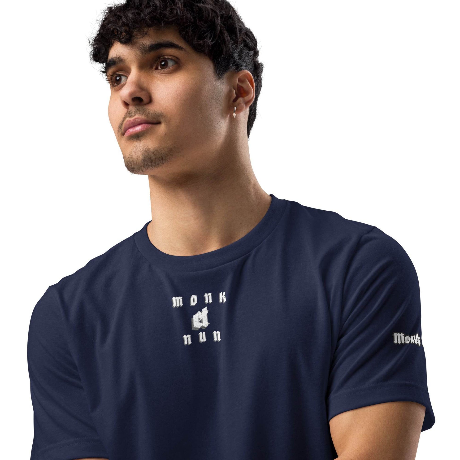 Unisex staple eco t-shirt Always think positive - Monk&Nun UnisexClothing