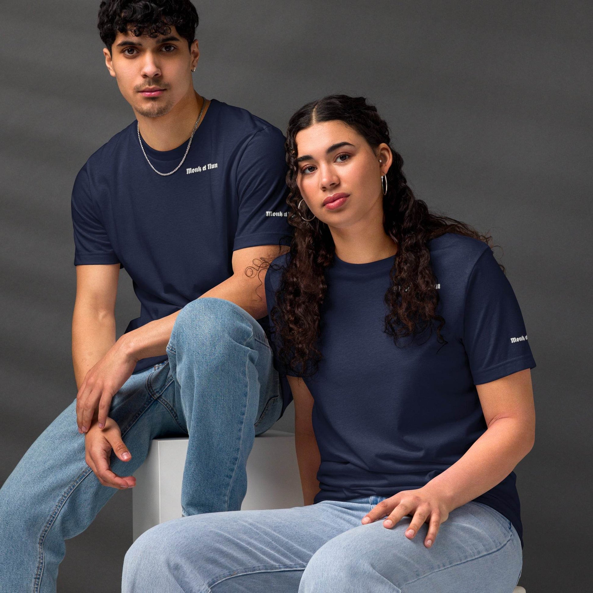 Unisex staple eco t-shirt Design #12 - Monk&Nun UnisexClothing
