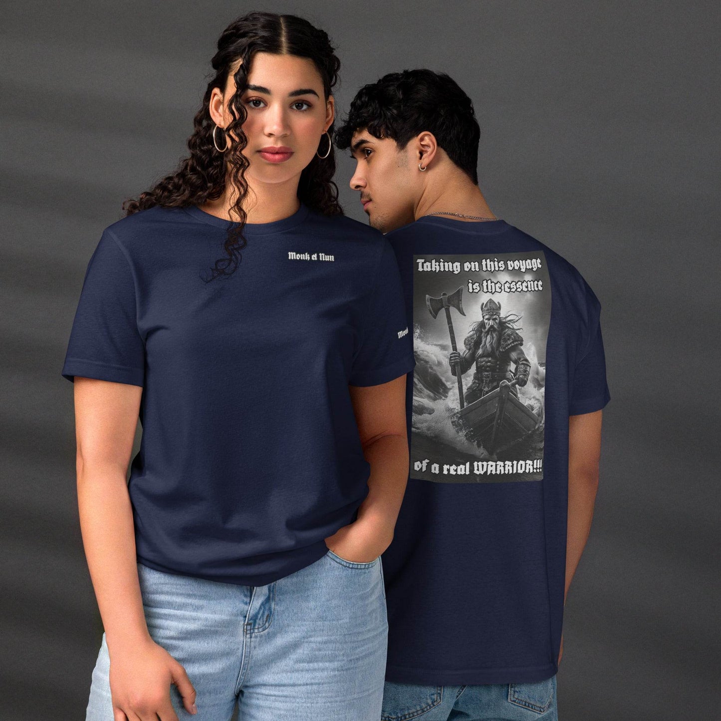 Unisex staple eco t-shirt Design #12 - Monk&Nun UnisexClothing