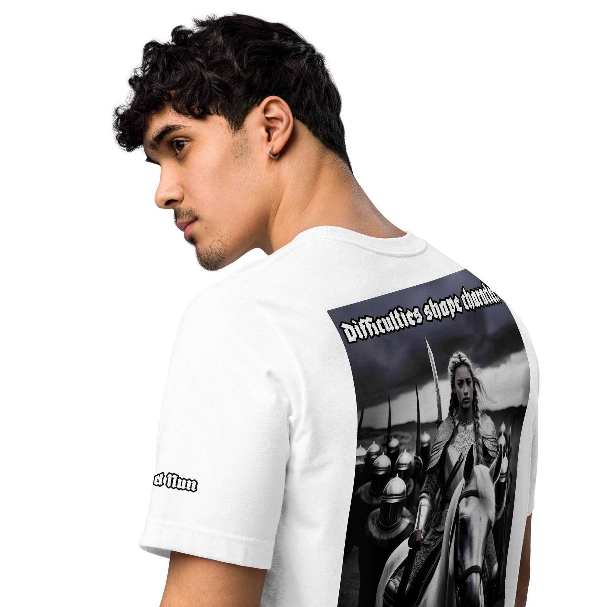 Unisex staple eco t-shirt Design #14 - Monk&Nun UnisexClothing